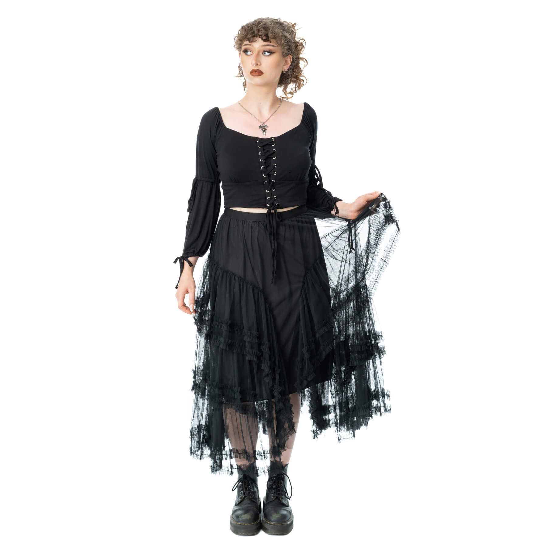 URIELA TOP – BLACK