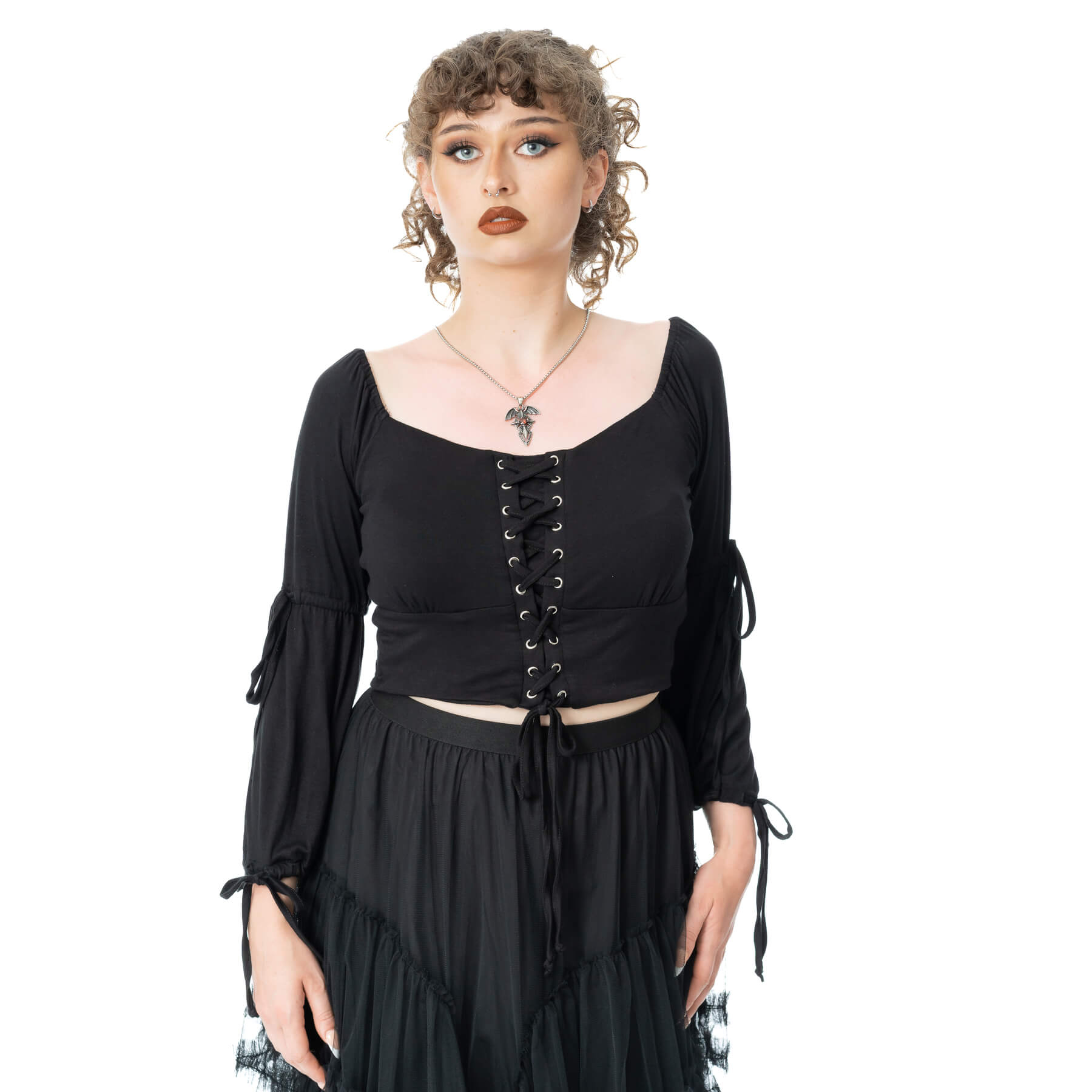 URIELA TOP – BLACK