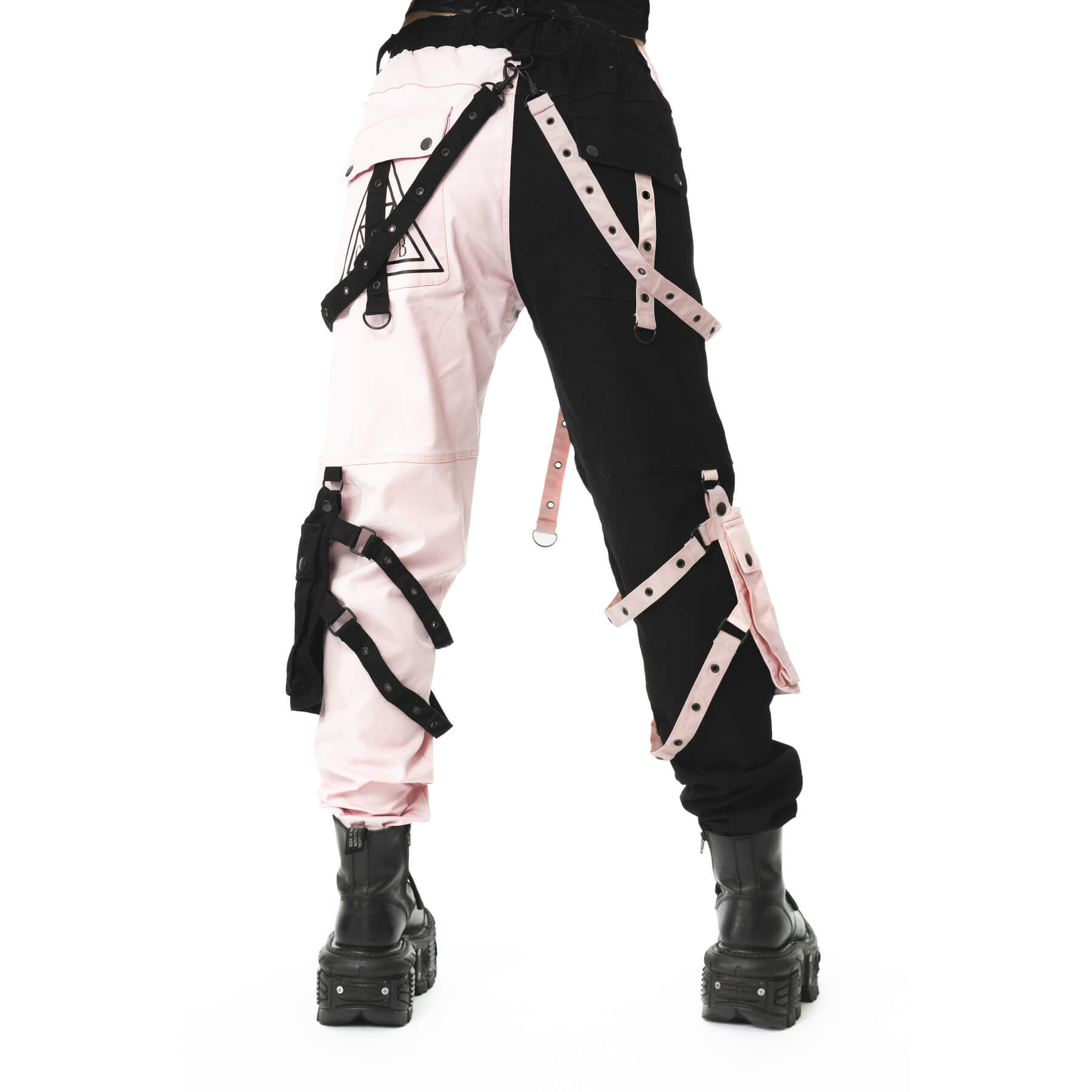 VOID AND VEIL PANTS – BLACK/PINK