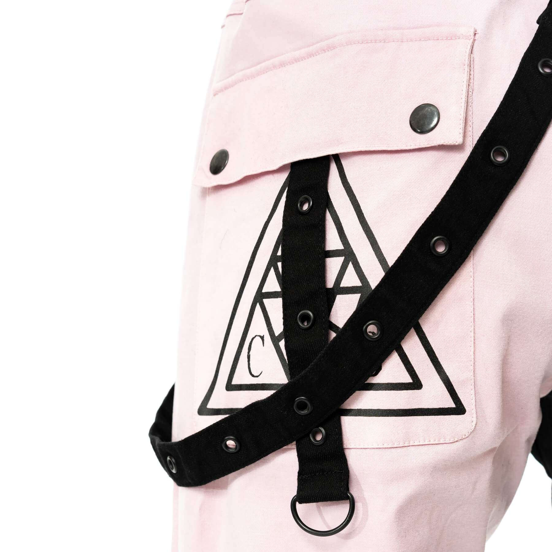 VOID AND VEIL PANTS – BLACK/PINK
