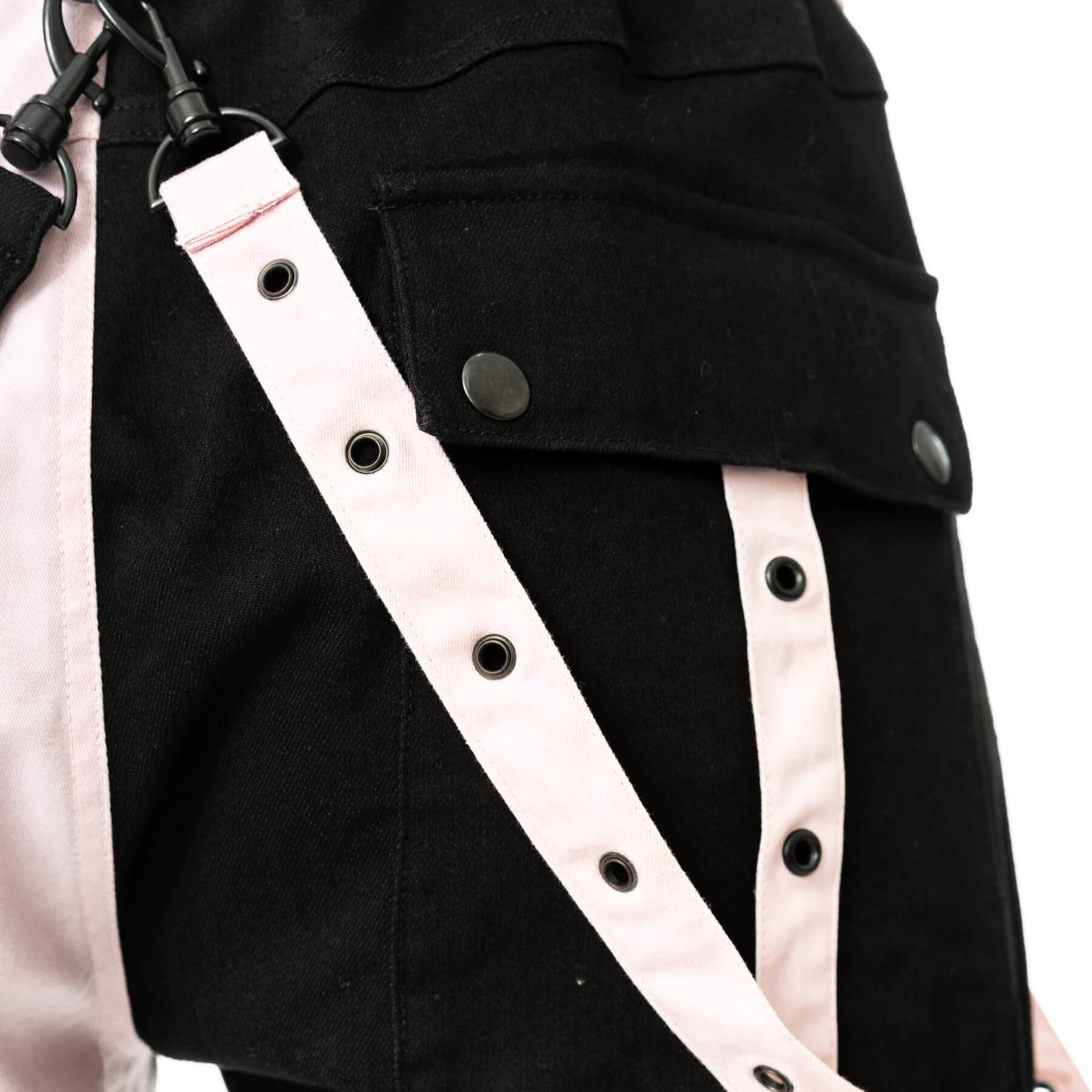 VOID AND VEIL PANTS – BLACK/PINK