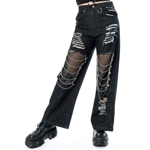 ZINNIA JEANS – BLACK STONEWASH ZINNIA JEANS – BLACK STONEWASH