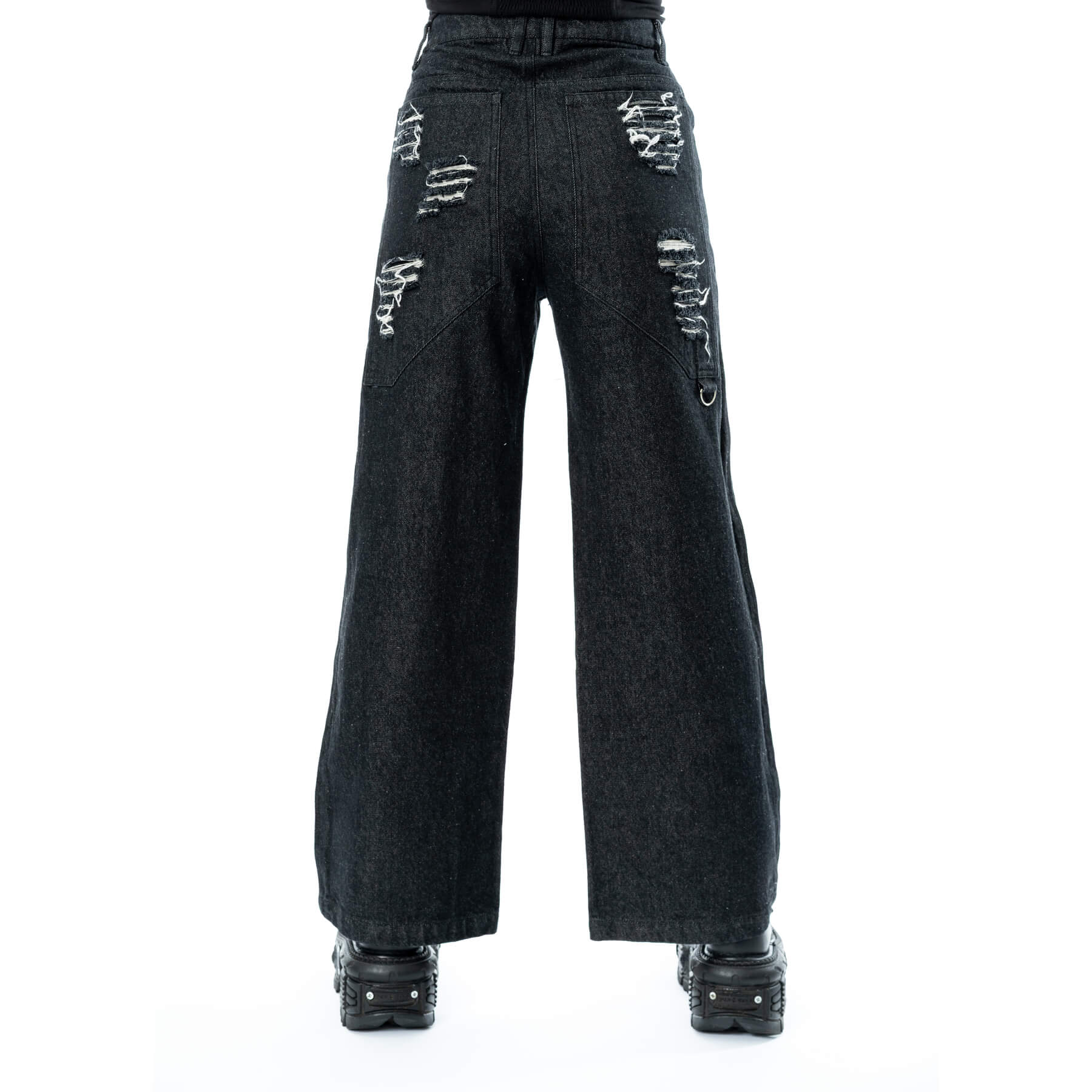 ZINNIA JEANS – BLACK STONEWASH