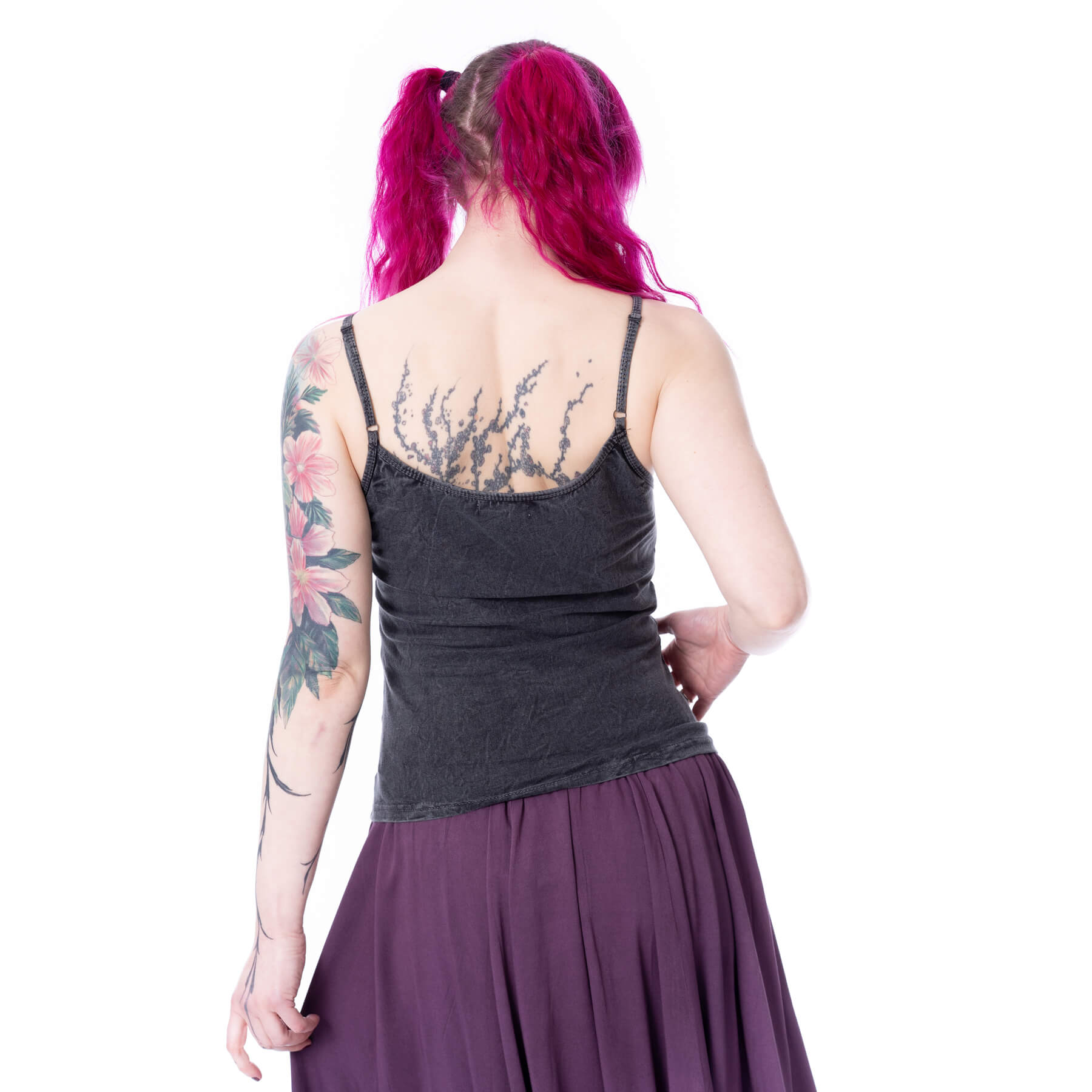 MOSS WHISPER VEST – BLACK STONEWASH