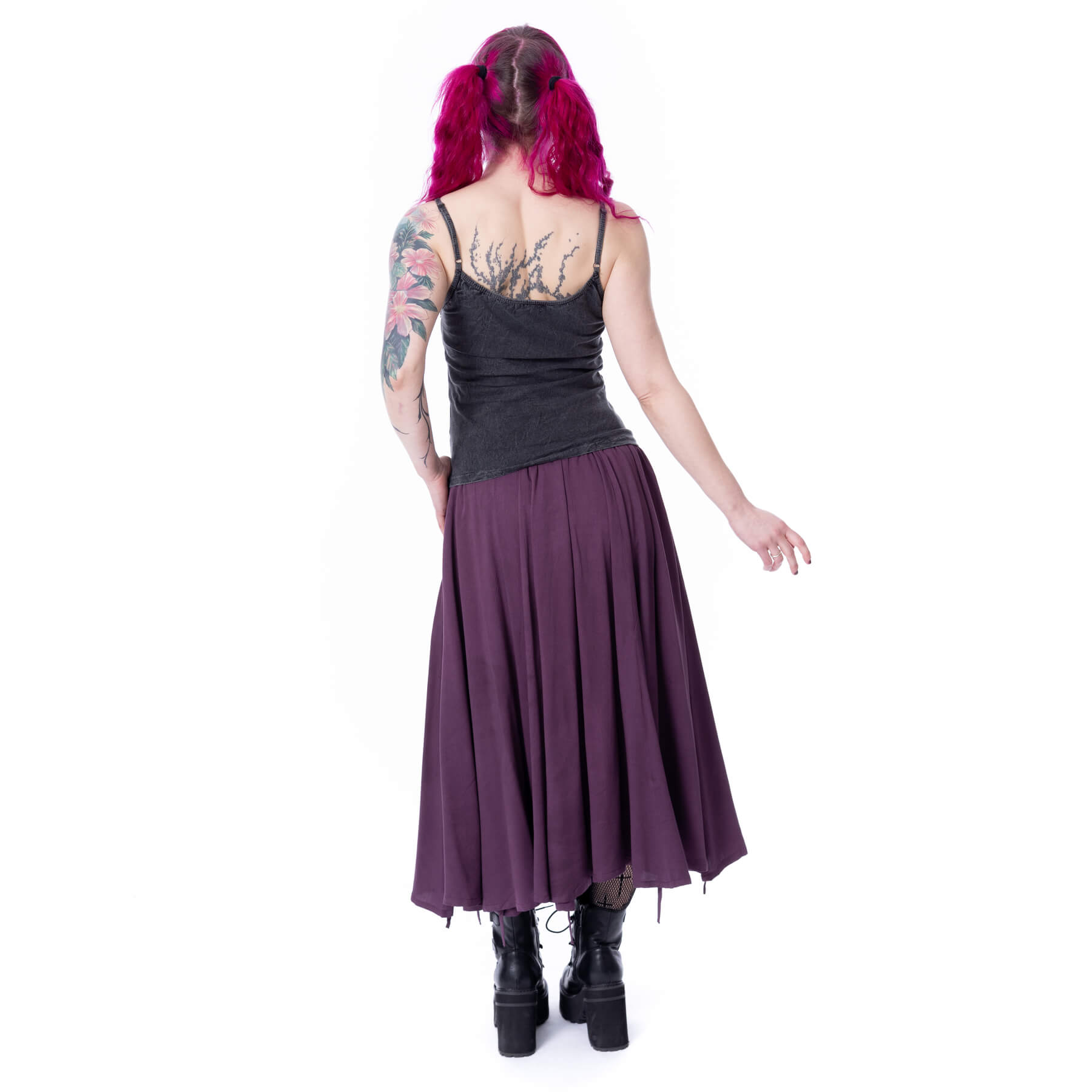 MOSS WHISPER VEST – BLACK STONEWASH