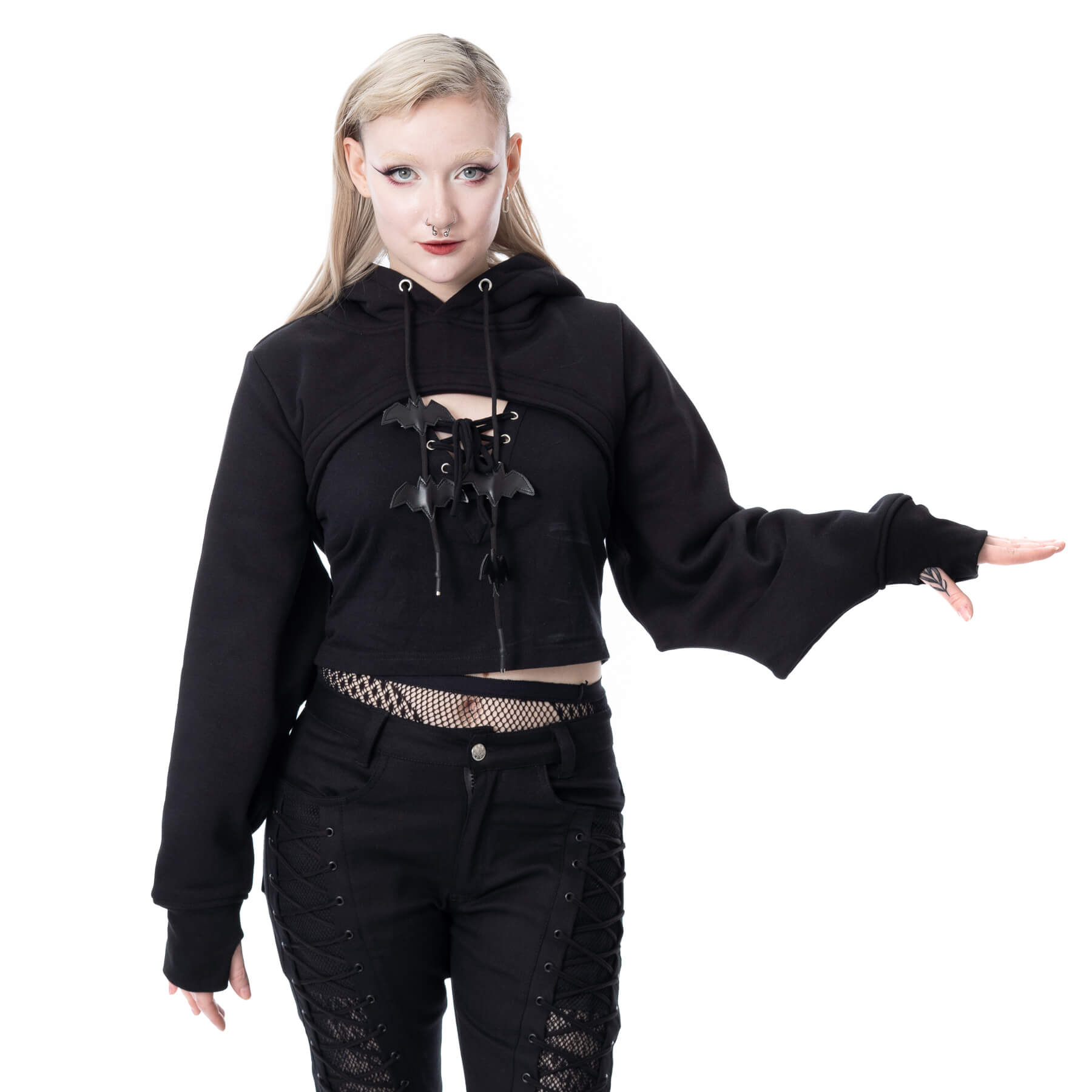 NYCTRA BOLERO HOOD – BLACK