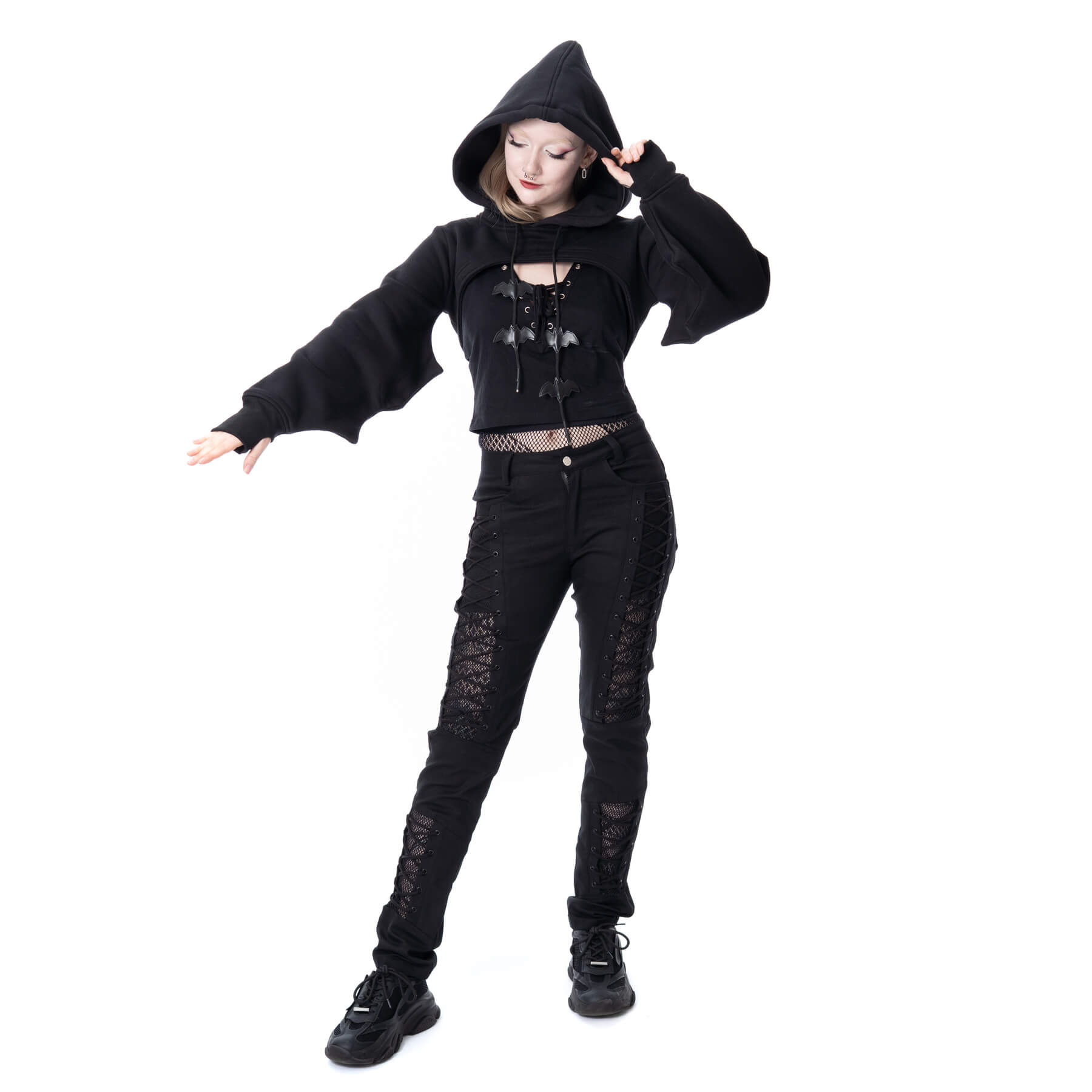 NYCTRA BOLERO HOOD – BLACK