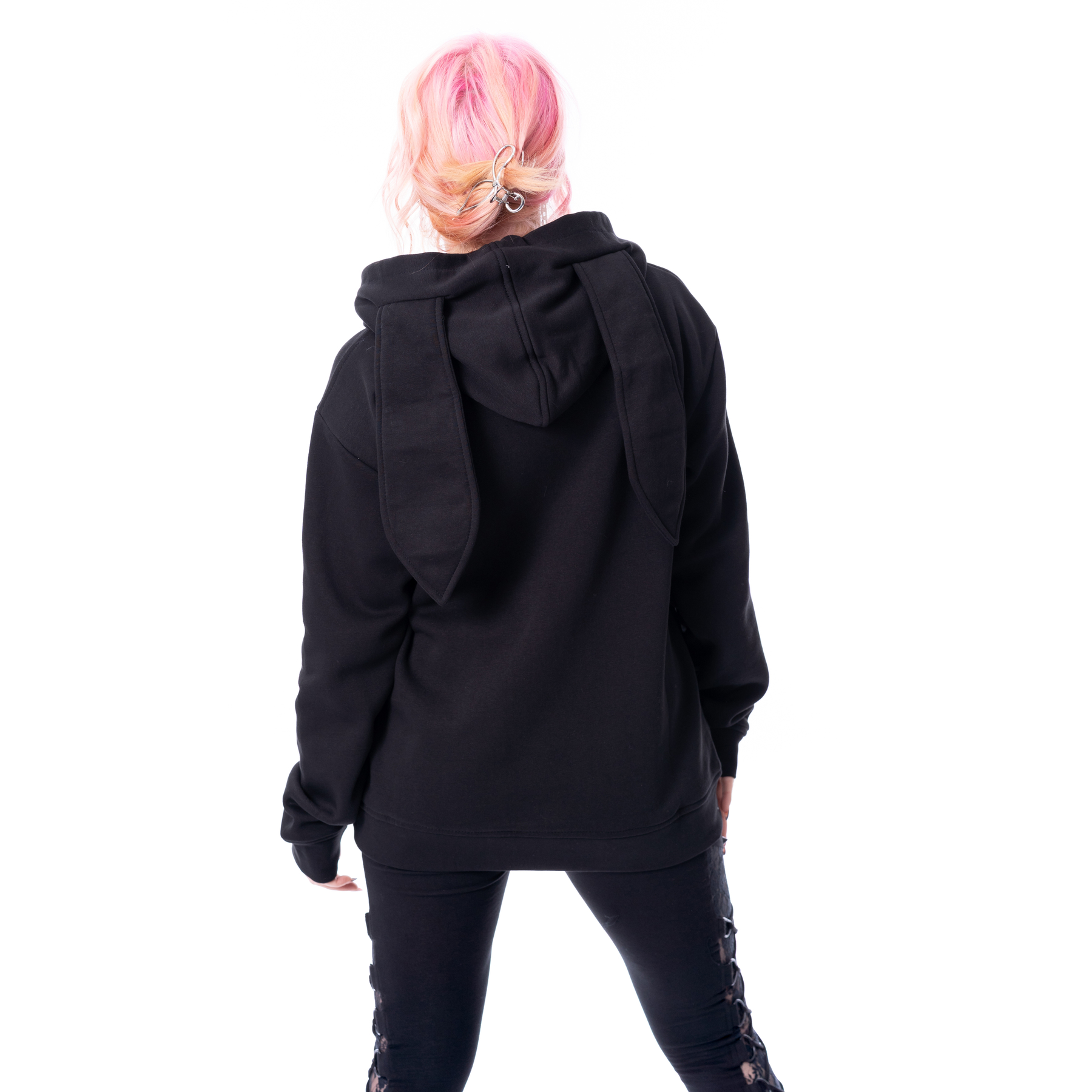 NYXBUN OVERSIZED HOOD – BLACK
