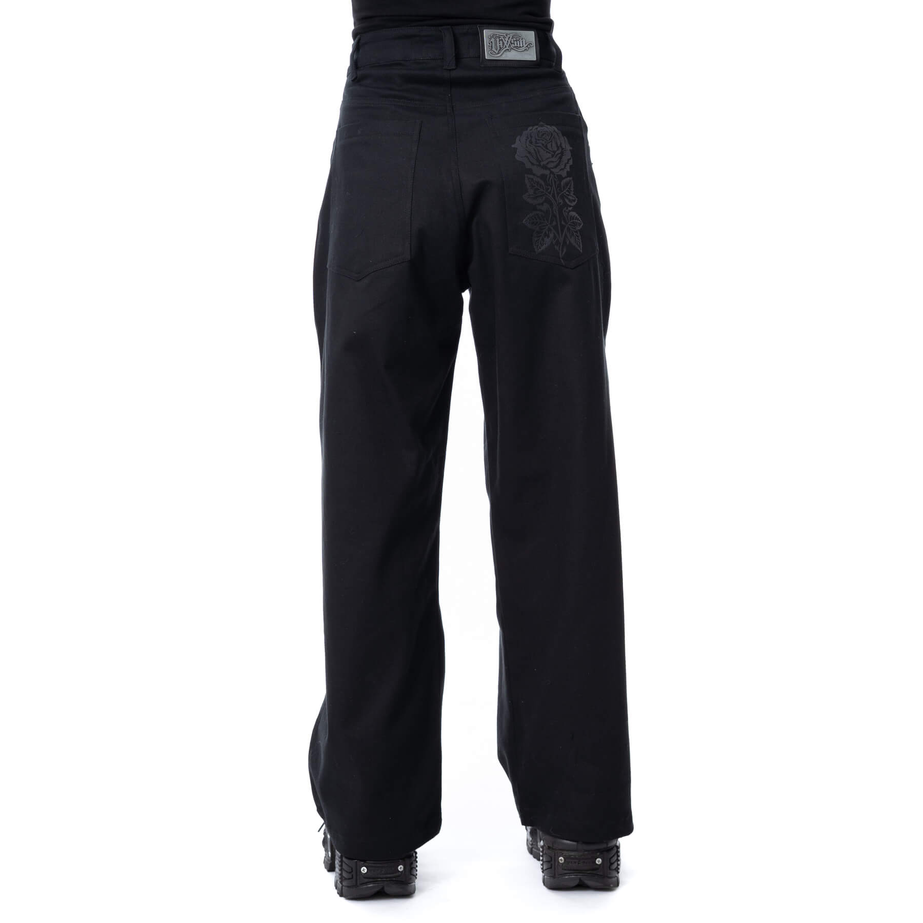 OMEN ROSE PANTS – BLACK