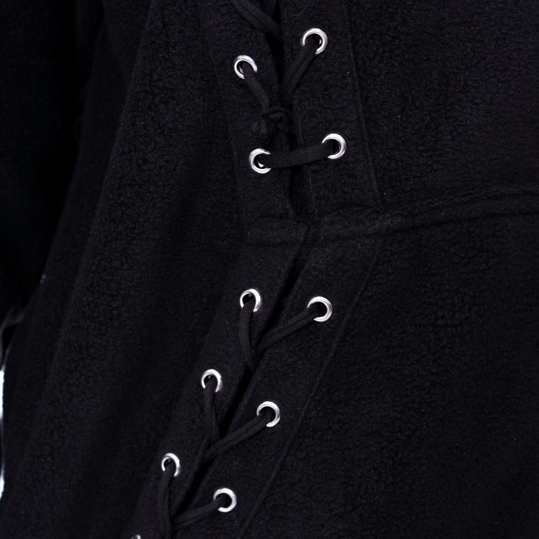 ABYSS BUNNY OVERSIZED HOOD – BLACK