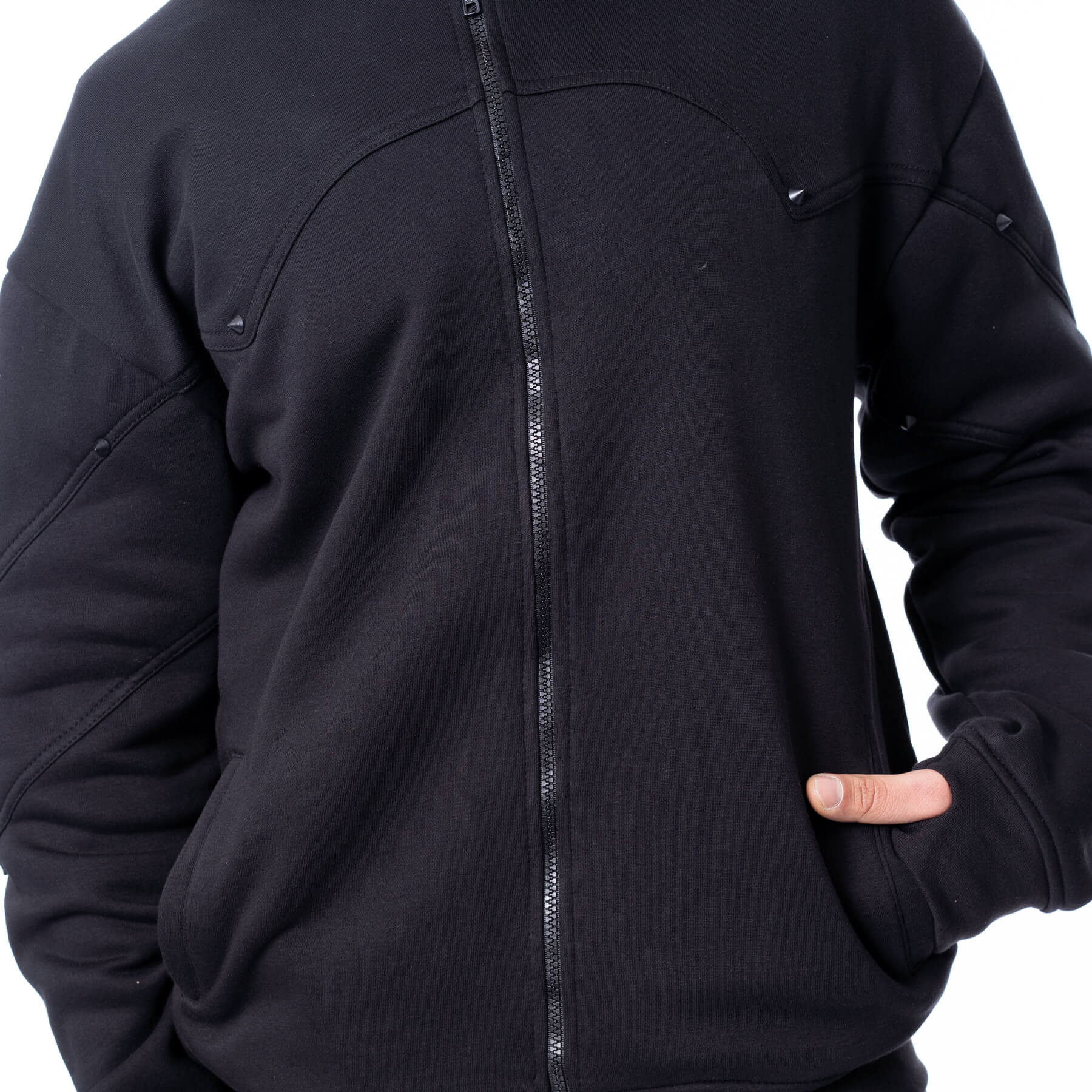 CROWE HOOD – BLACK