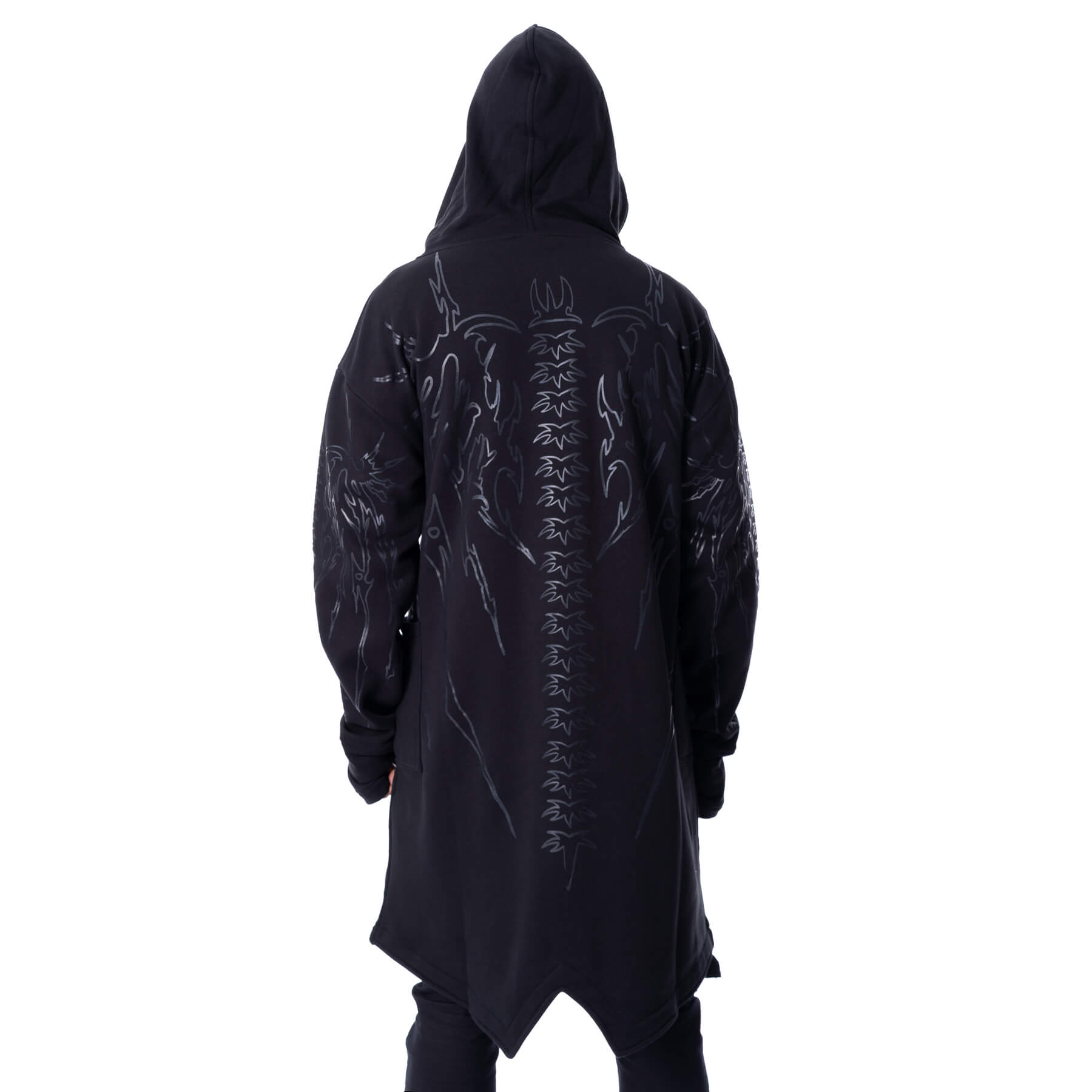 ERUBUS OVERSIZED HOOD – BLACK