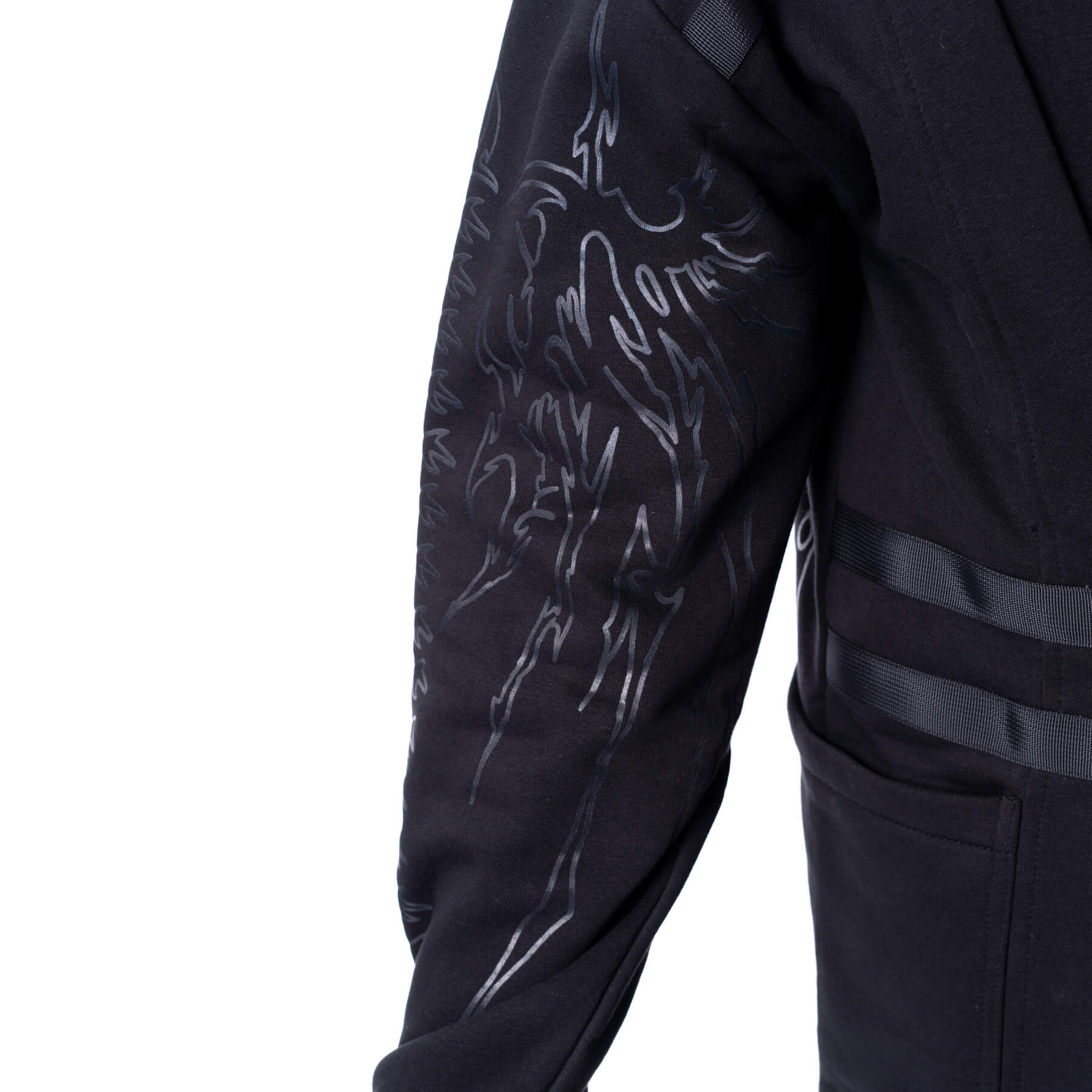ERUBUS OVERSIZED HOOD – BLACK