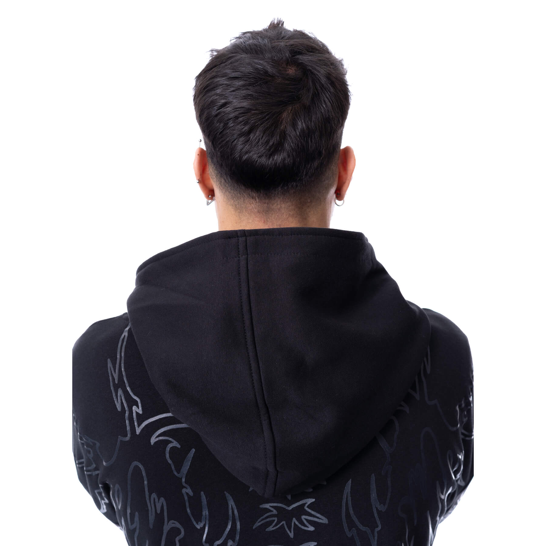 ERUBUS OVERSIZED HOOD – BLACK