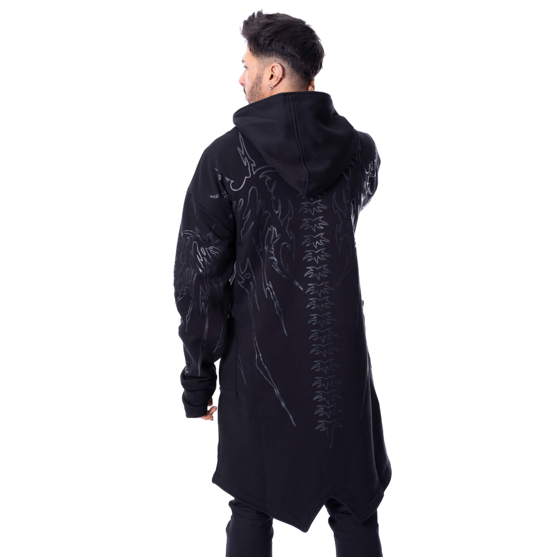 ERUBUS OVERSIZED HOOD – BLACK
