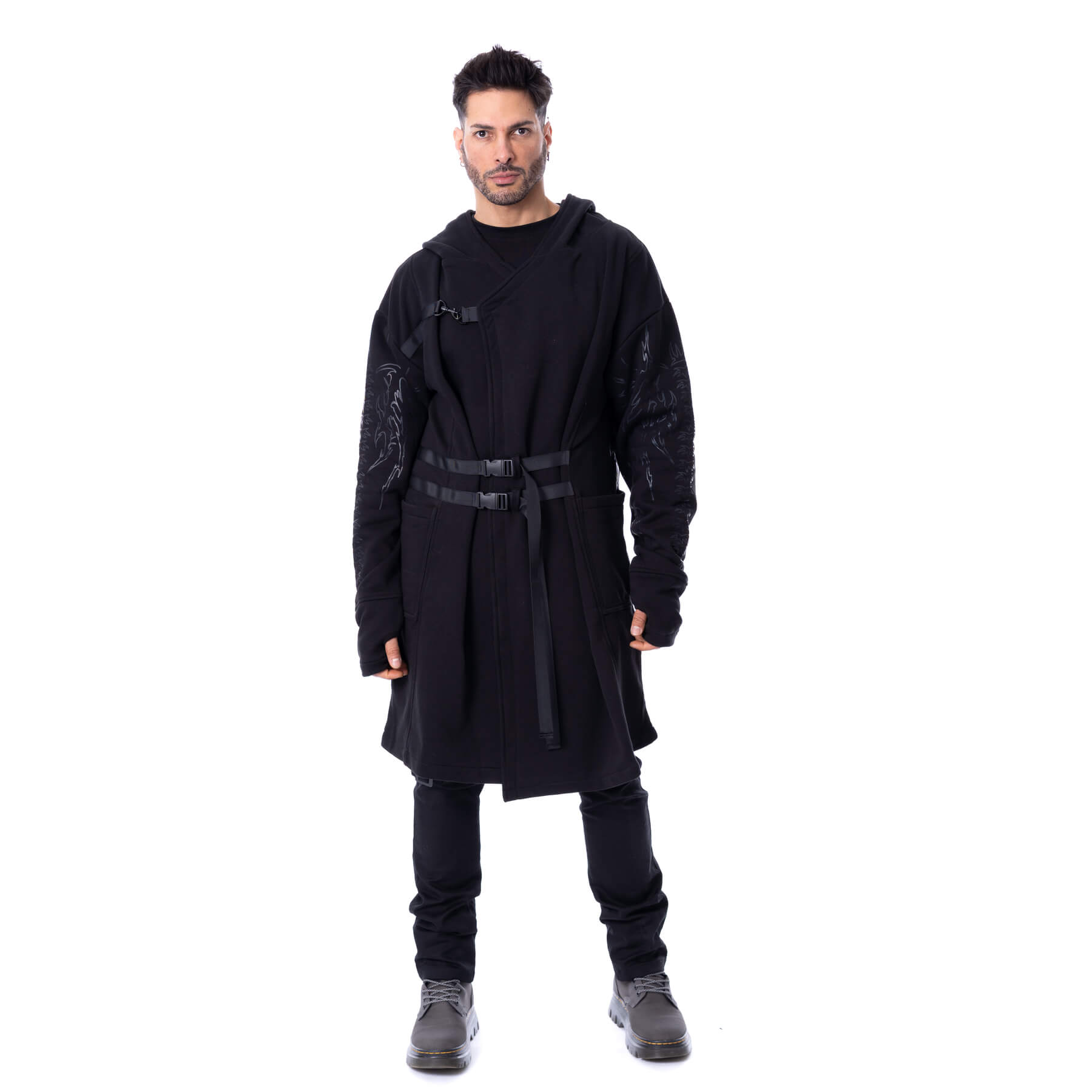ERUBUS OVERSIZED HOOD – BLACK