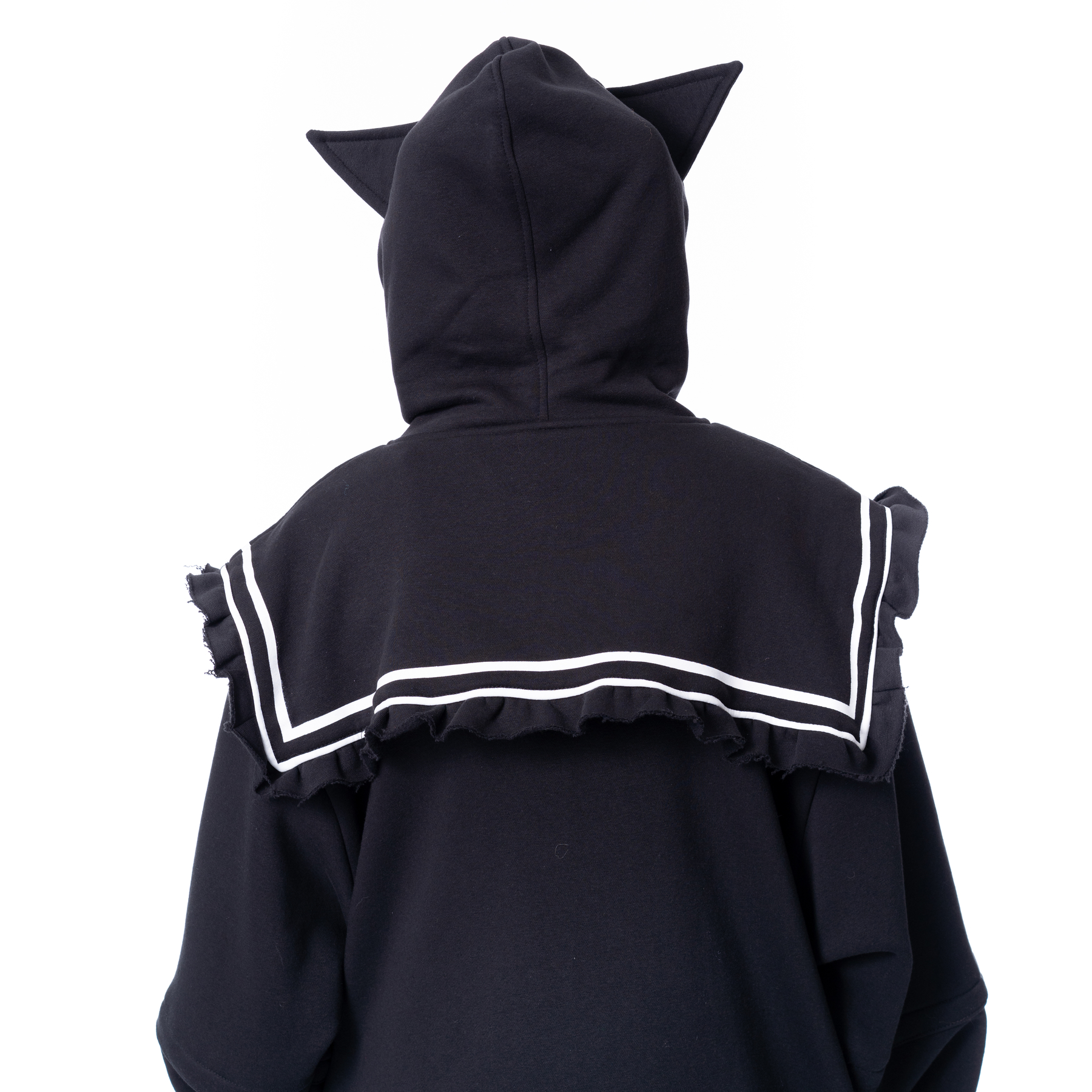 GLOOMIE OVERSIZED HOOD – BLACK