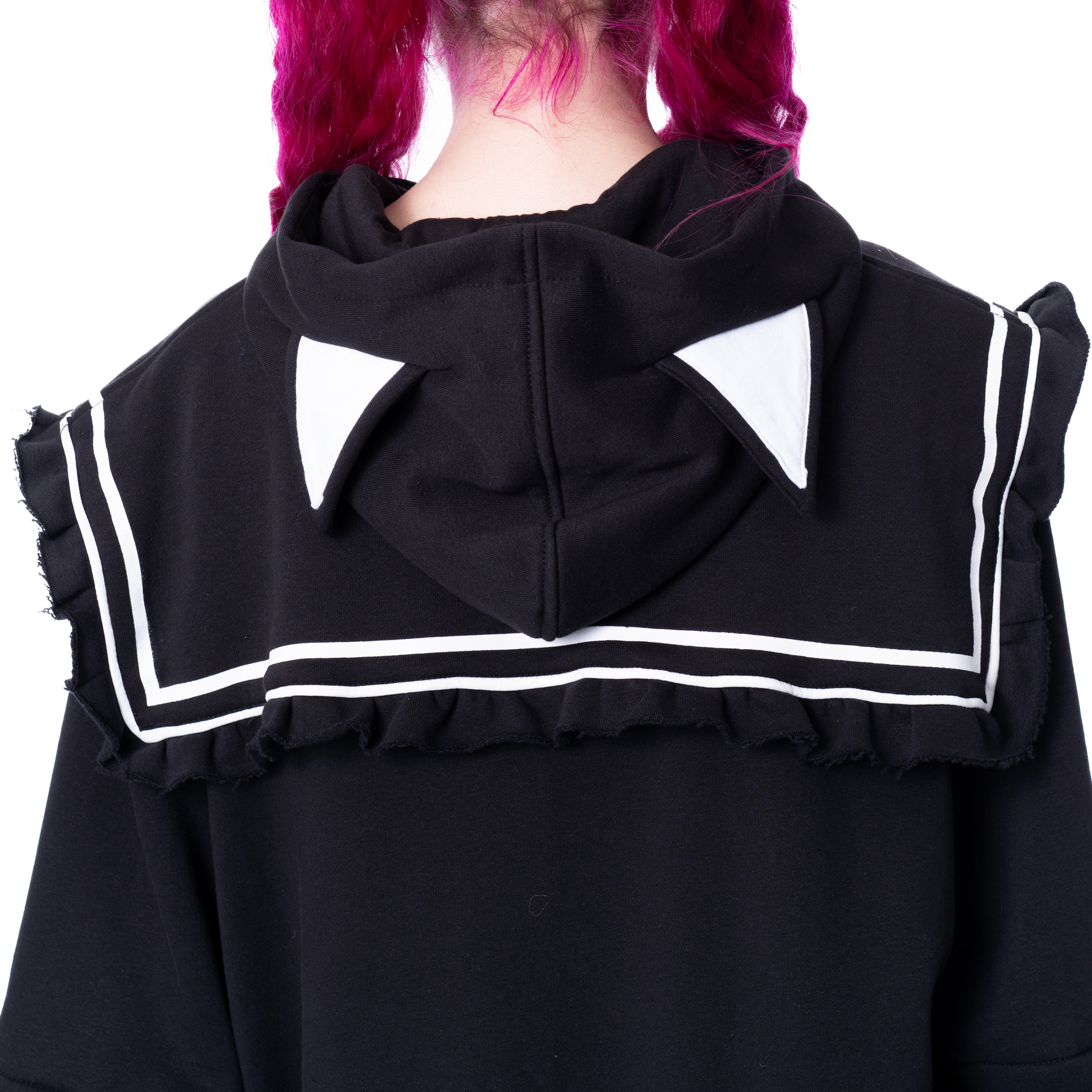 GLOOMIE OVERSIZED HOOD – BLACK