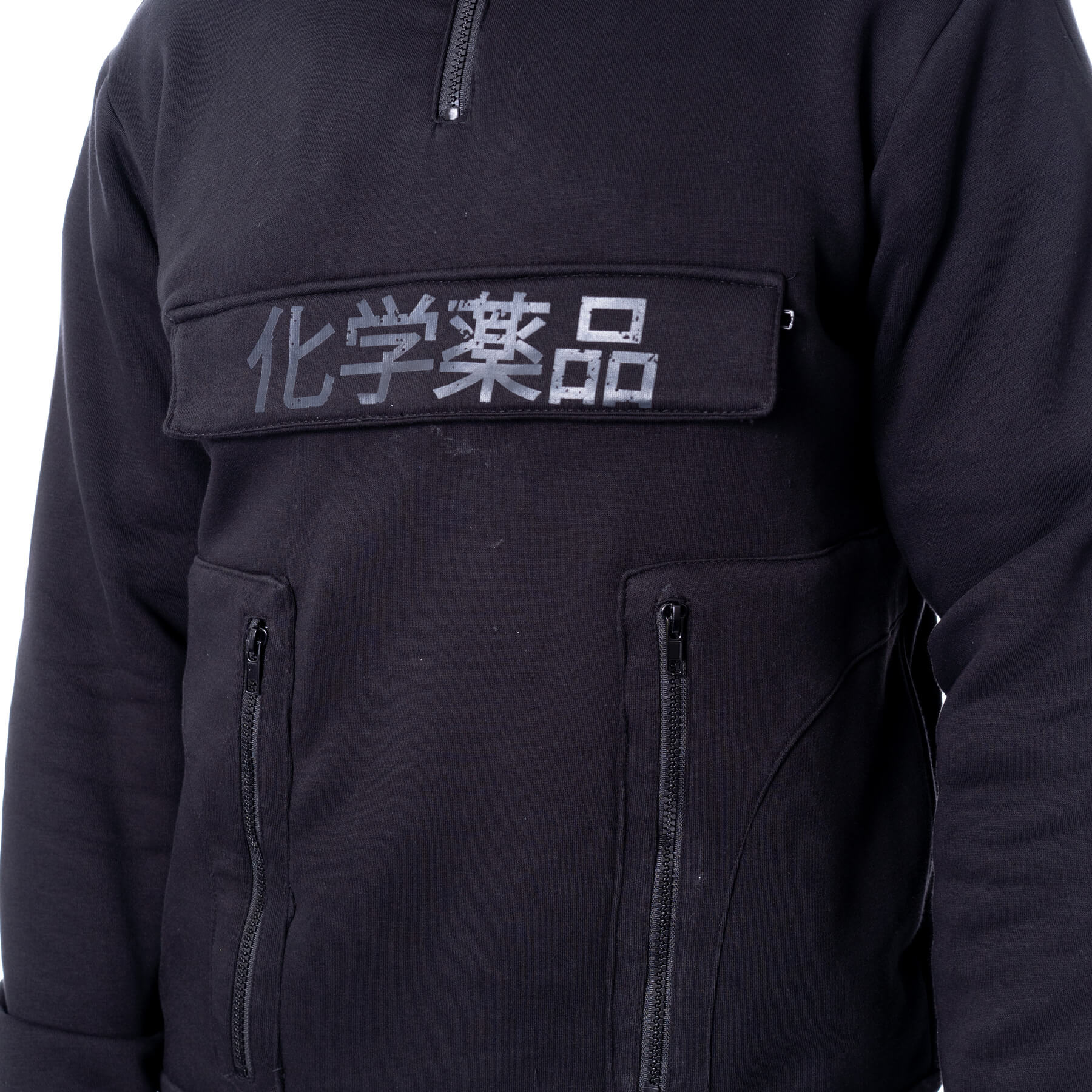 GRAVE DIVISION HOOD – BLACK