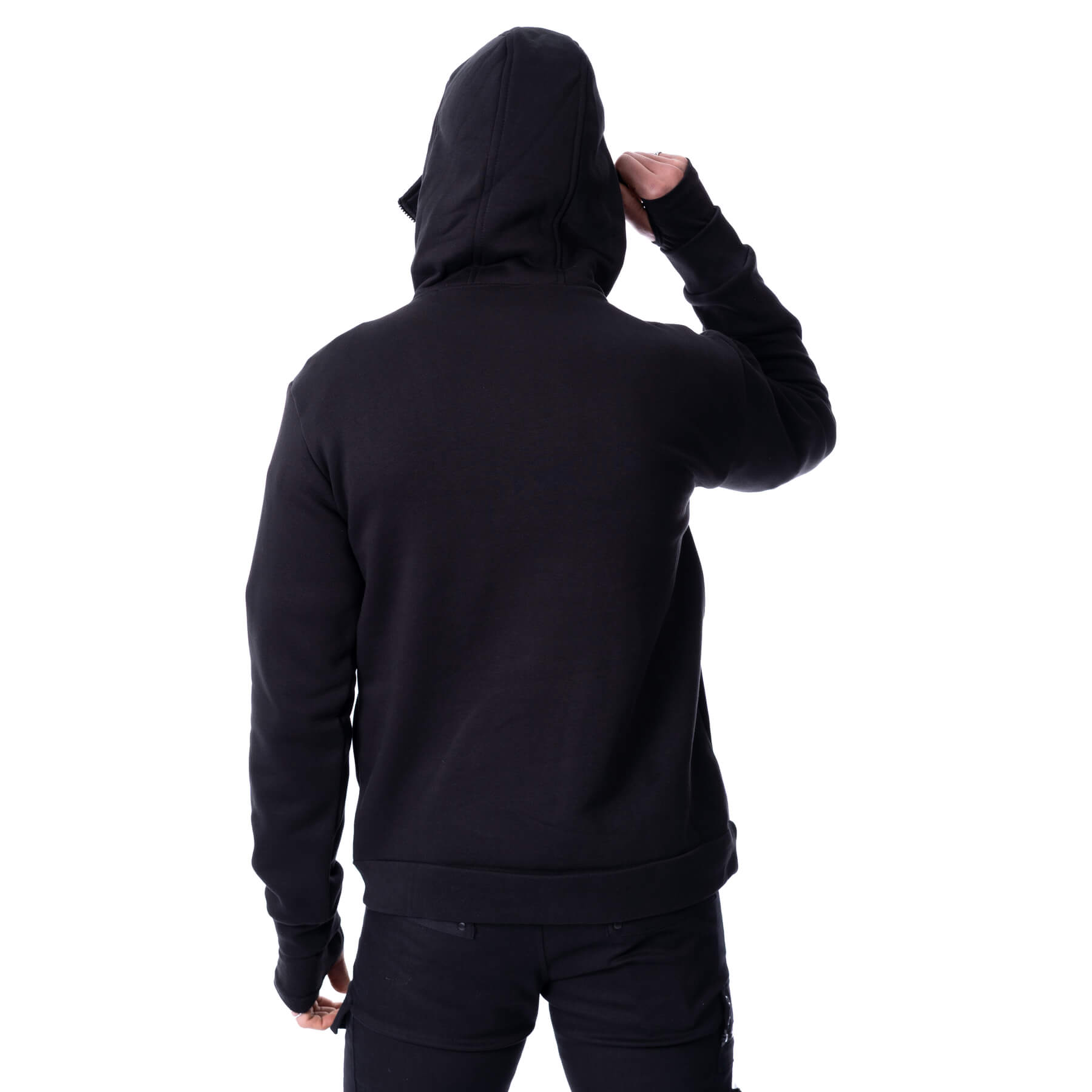 GRAVE DIVISION HOOD – BLACK
