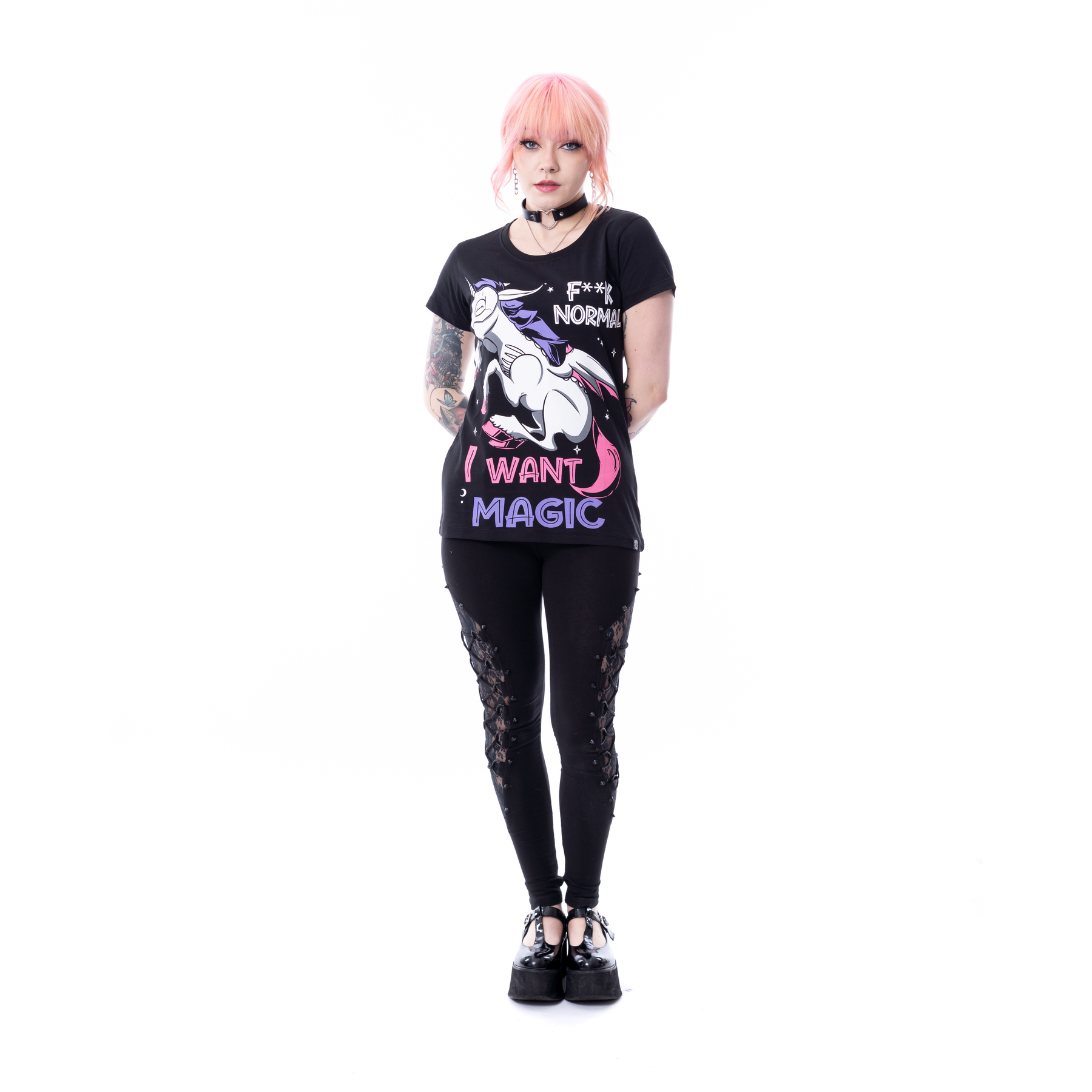 I WANT MAGIC T SHIRT – BLACK