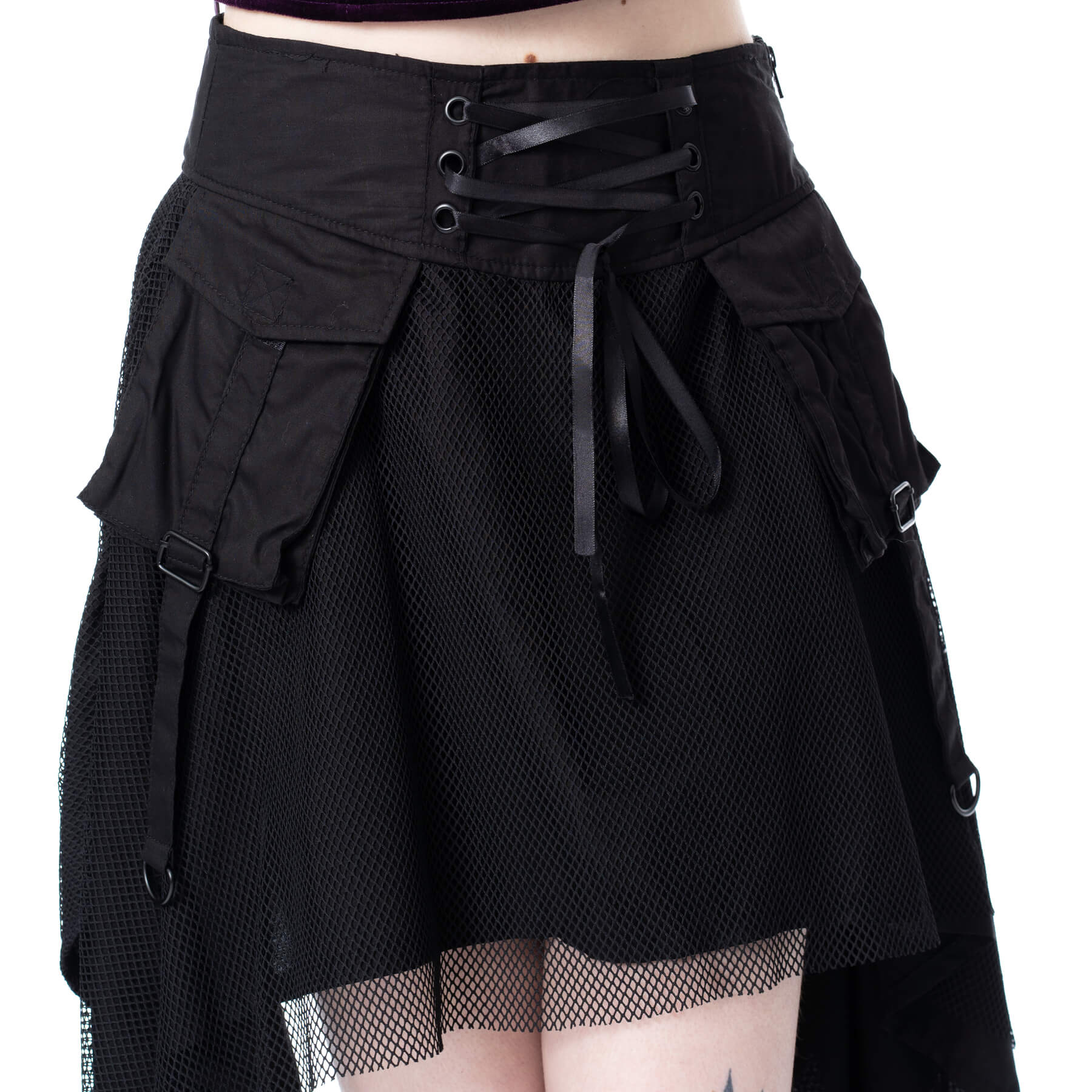 LUNAIRE SKIRT – BLACK