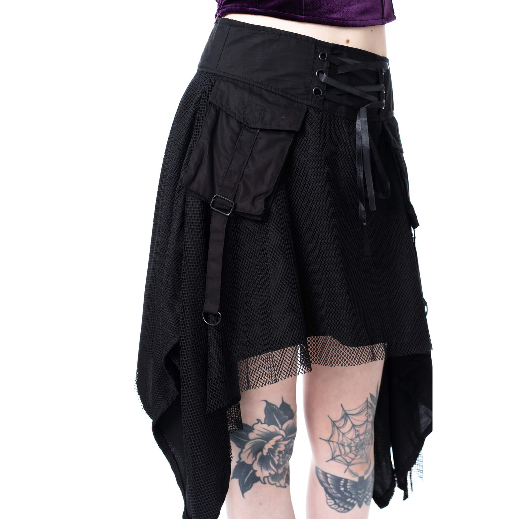 LUNAIRE SKIRT – BLACK