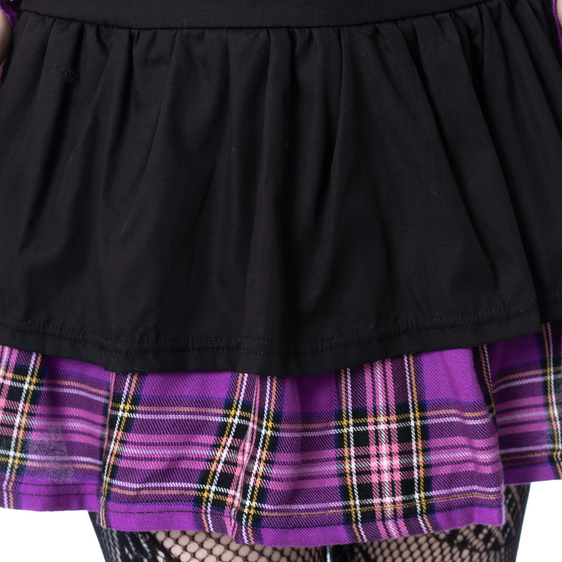 LILURA SKIRT – PURPLE/PINK CHECK