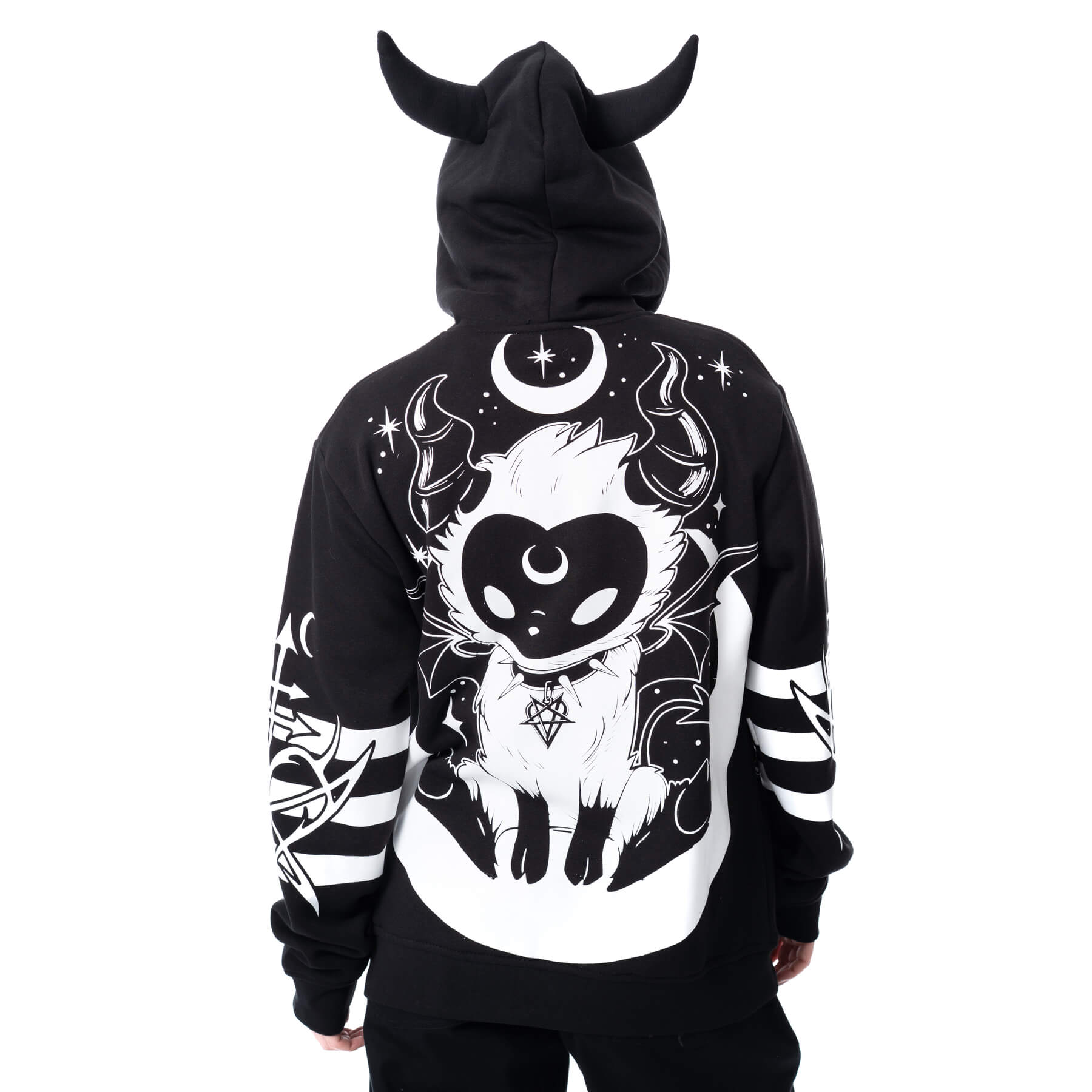 LOST DEMON HOOD – BLACK