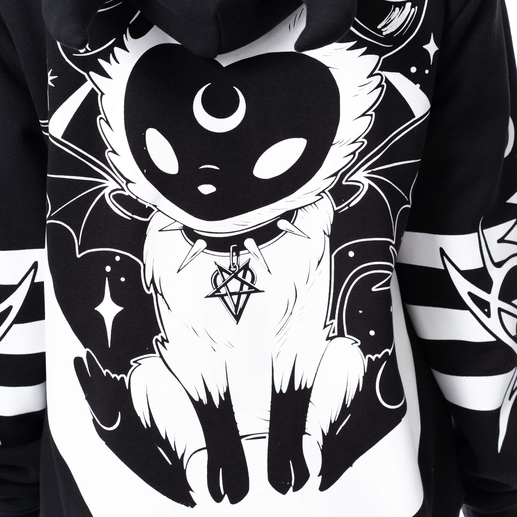 LOST DEMON HOOD – BLACK