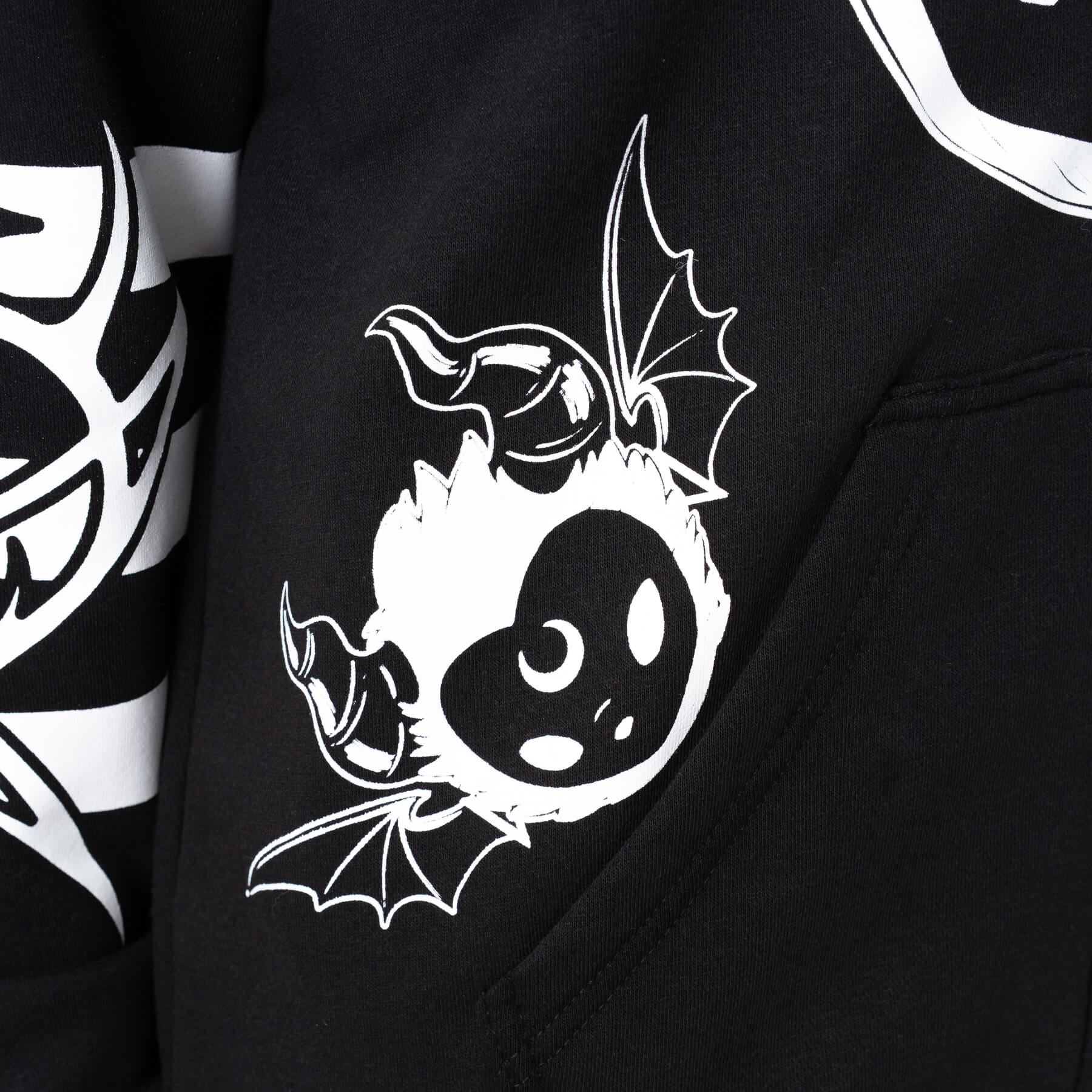 LOST DEMON HOOD – BLACK