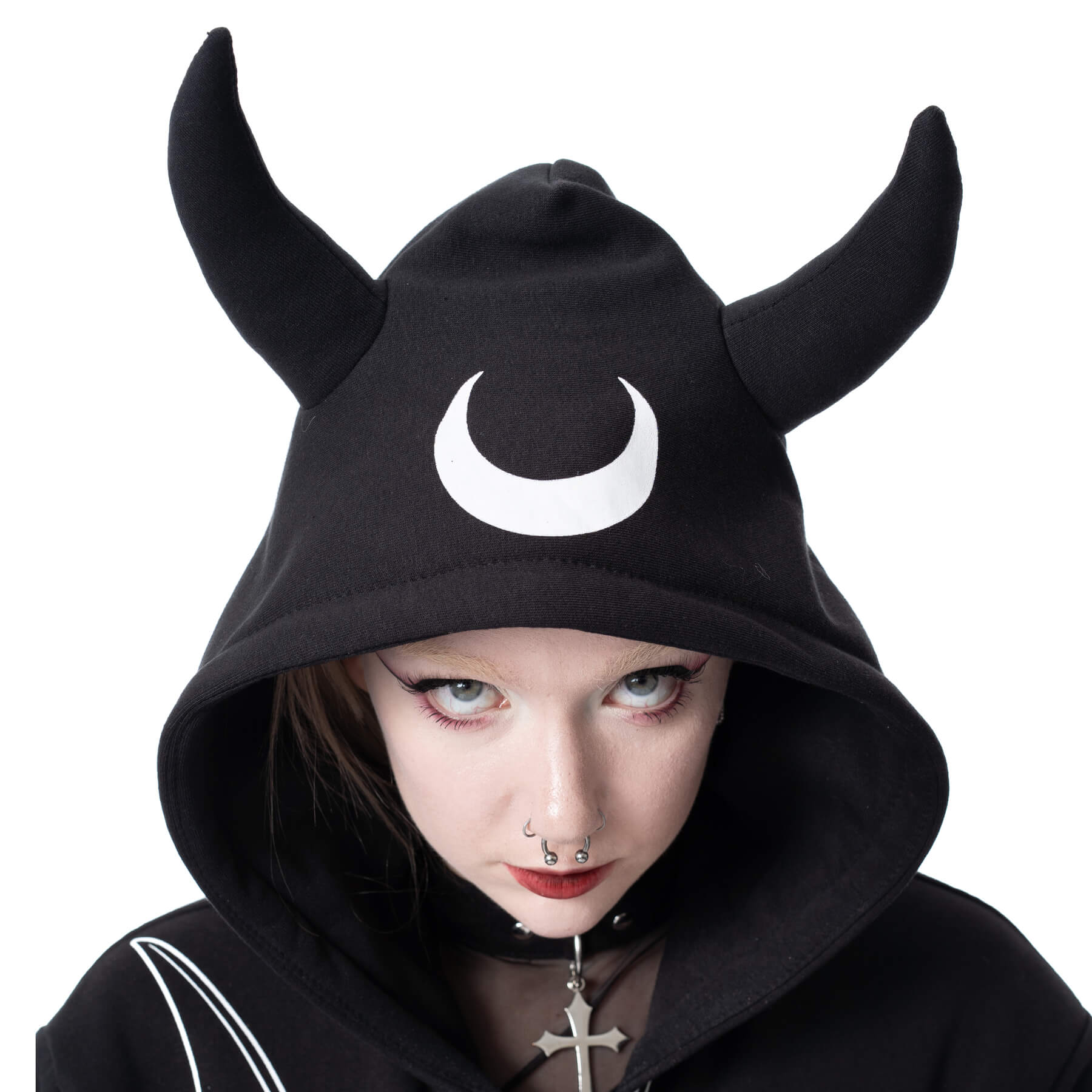 LOST DEMON HOOD – BLACK