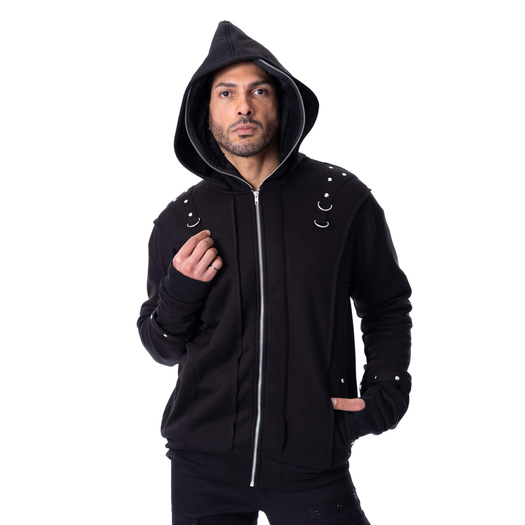RUIN HOOD – BLACK