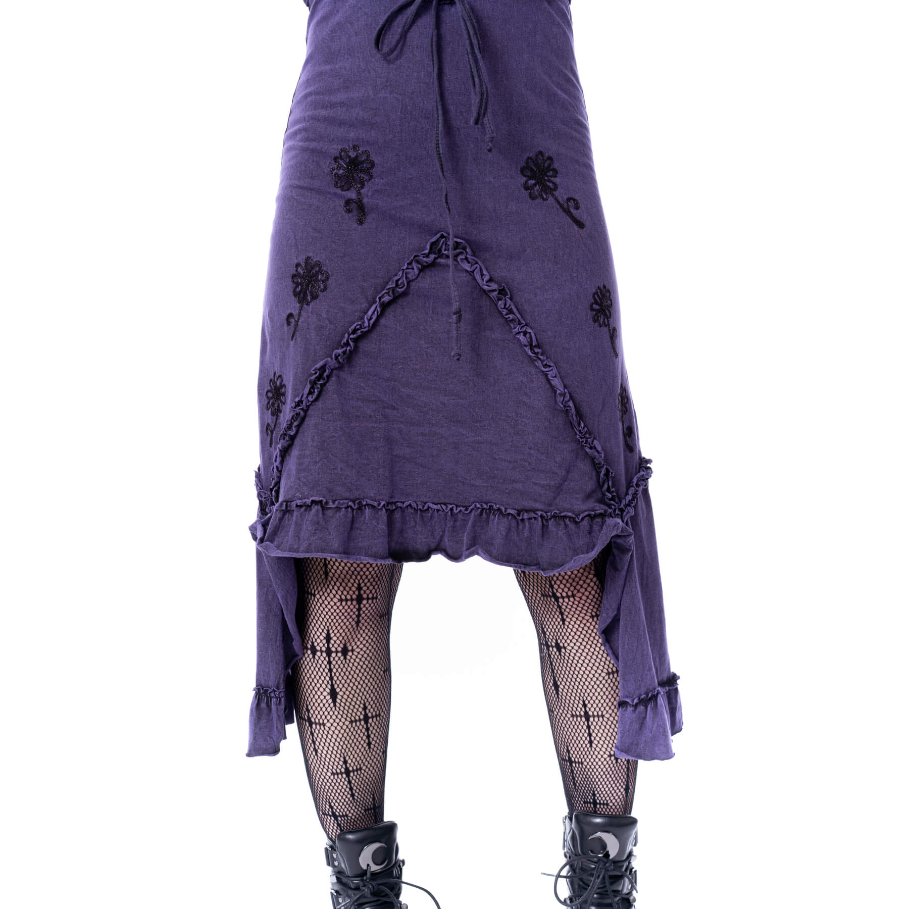 SUNDARA DRESS – PURPLE STONEWASH