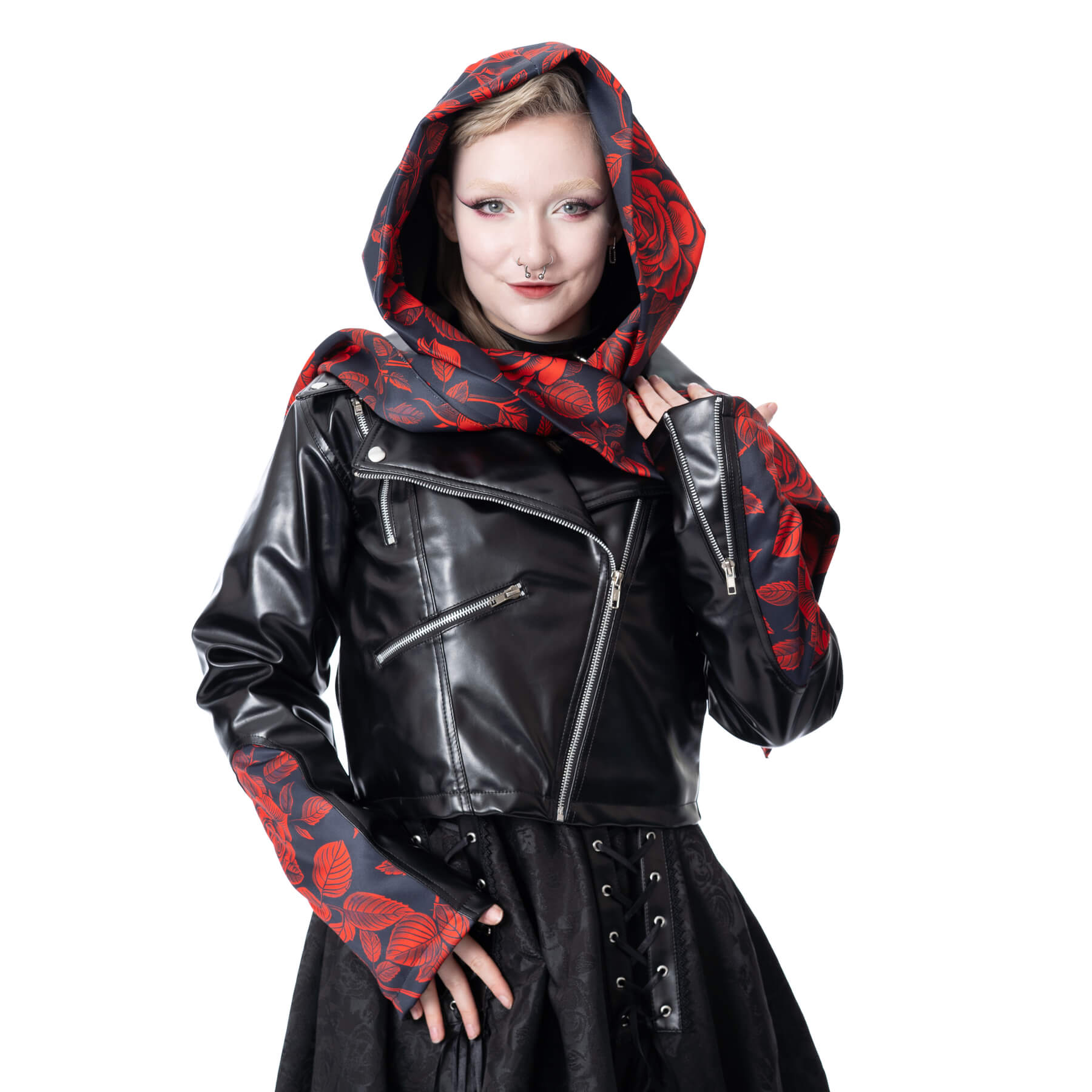 SABLE ROSE JACKET – BLACK
