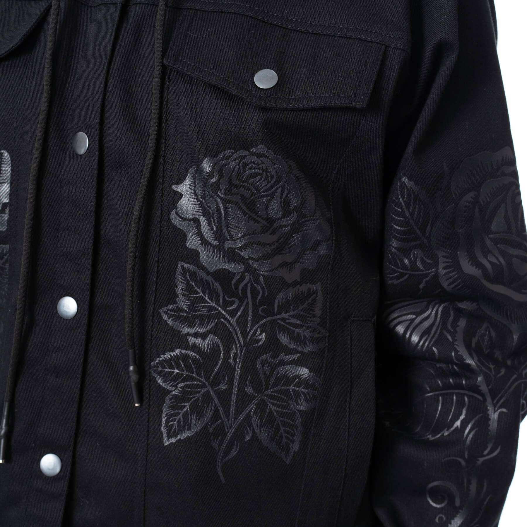SINROSA OVERSIZED JACKET – BLACK