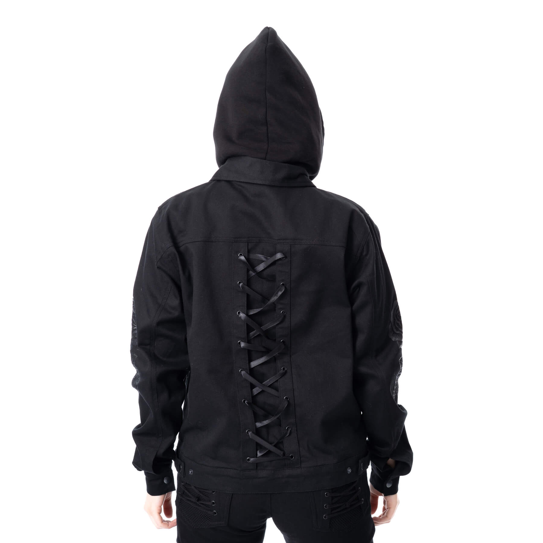 SINROSA OVERSIZED JACKET – BLACK