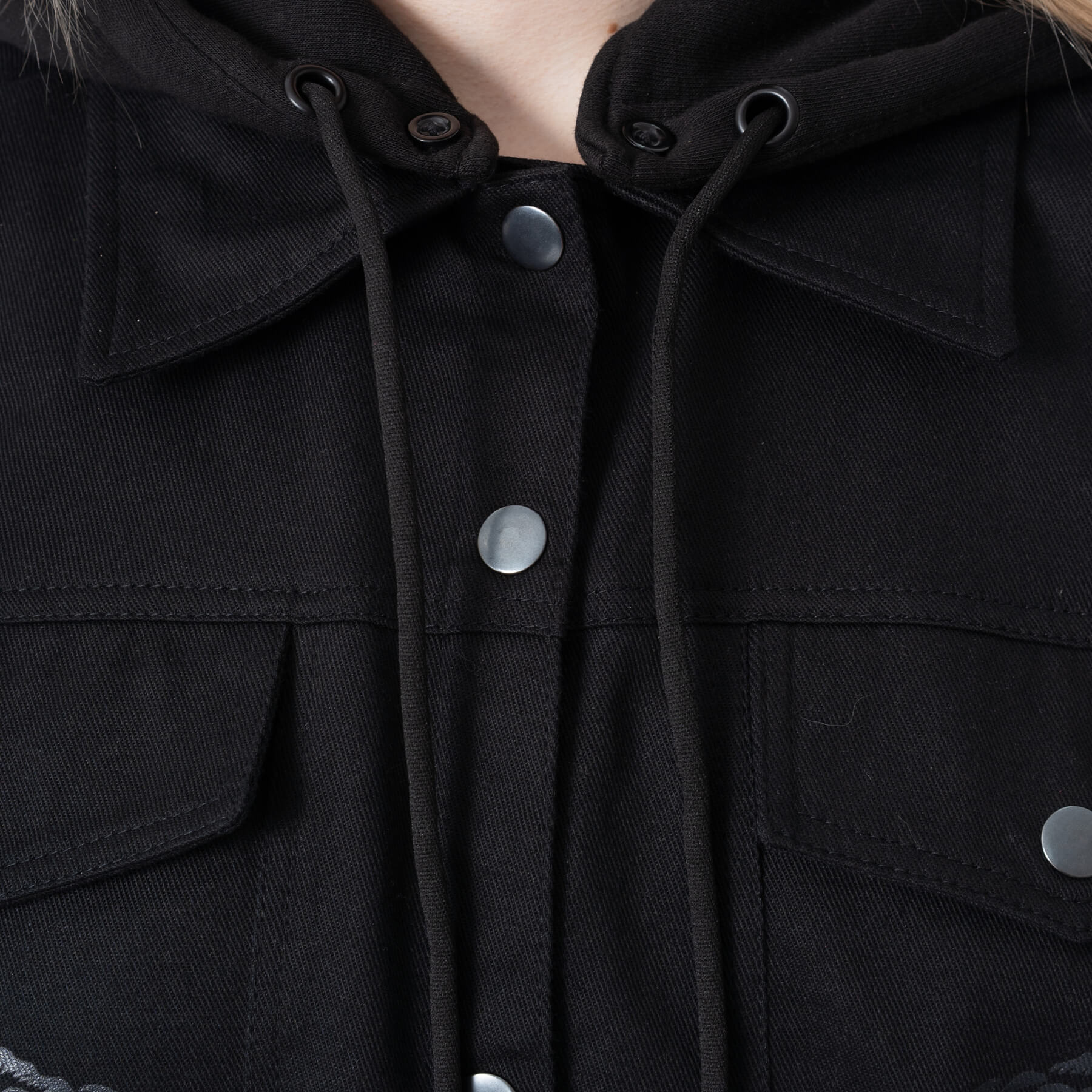 SINROSA OVERSIZED JACKET – BLACK