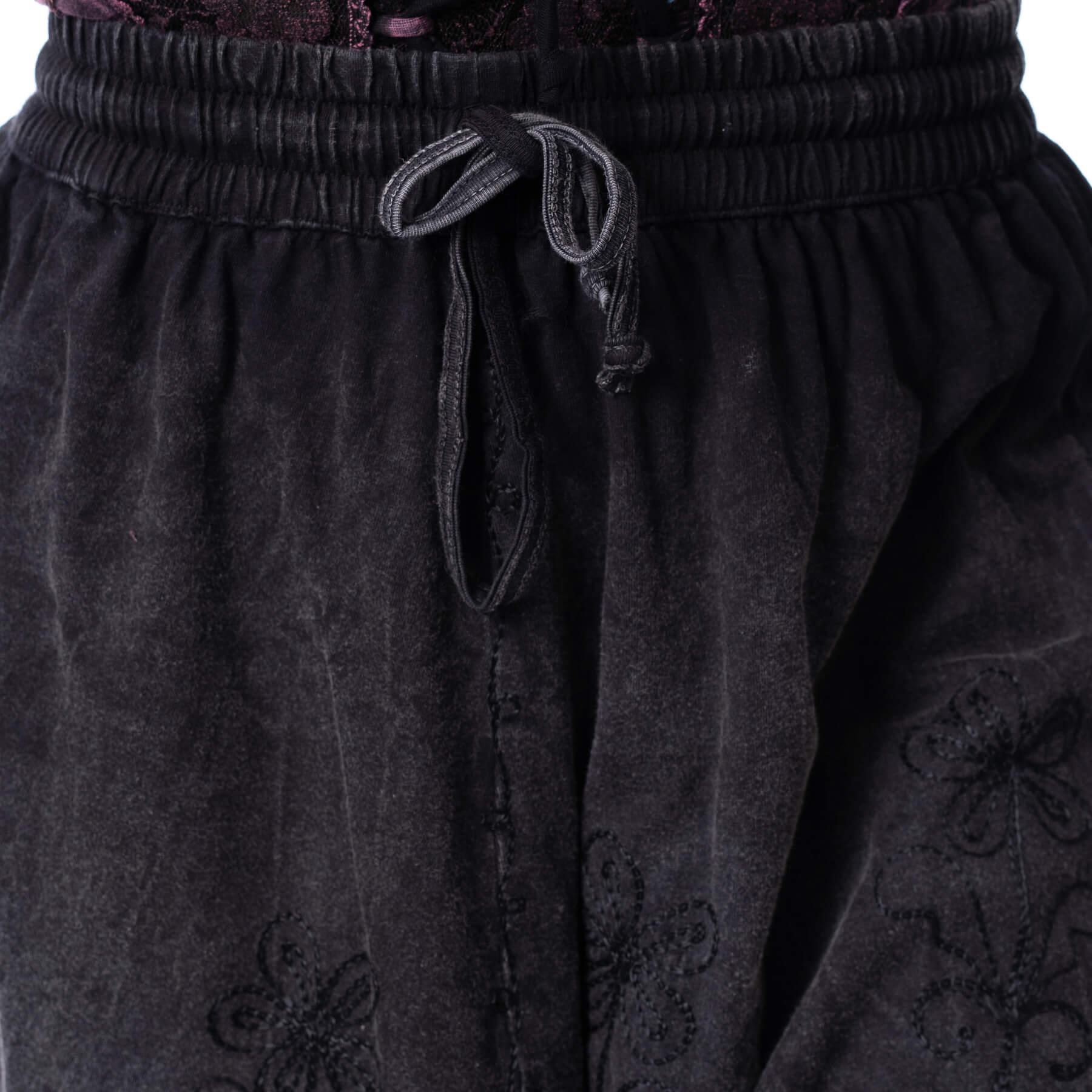 SOLEA SKIRT – BLACK STONEWASH