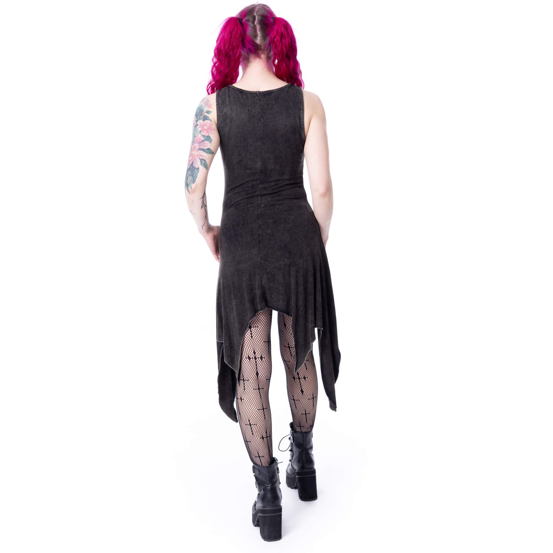 THISTLE DRESS – BLACK STONEWASH