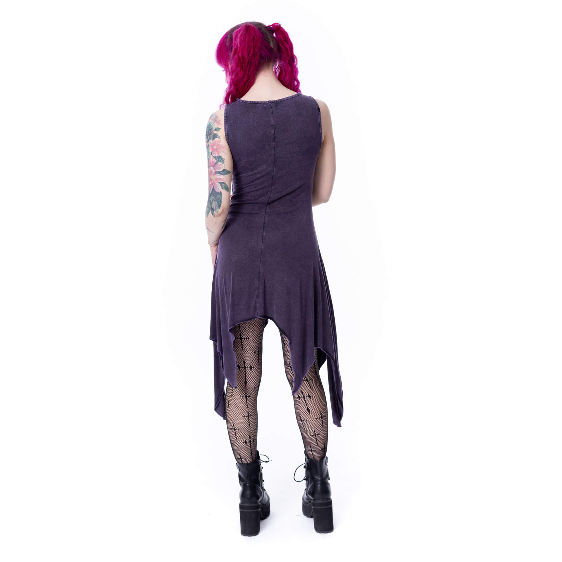 THISTLE DRESS – PURPLE STONEWASH