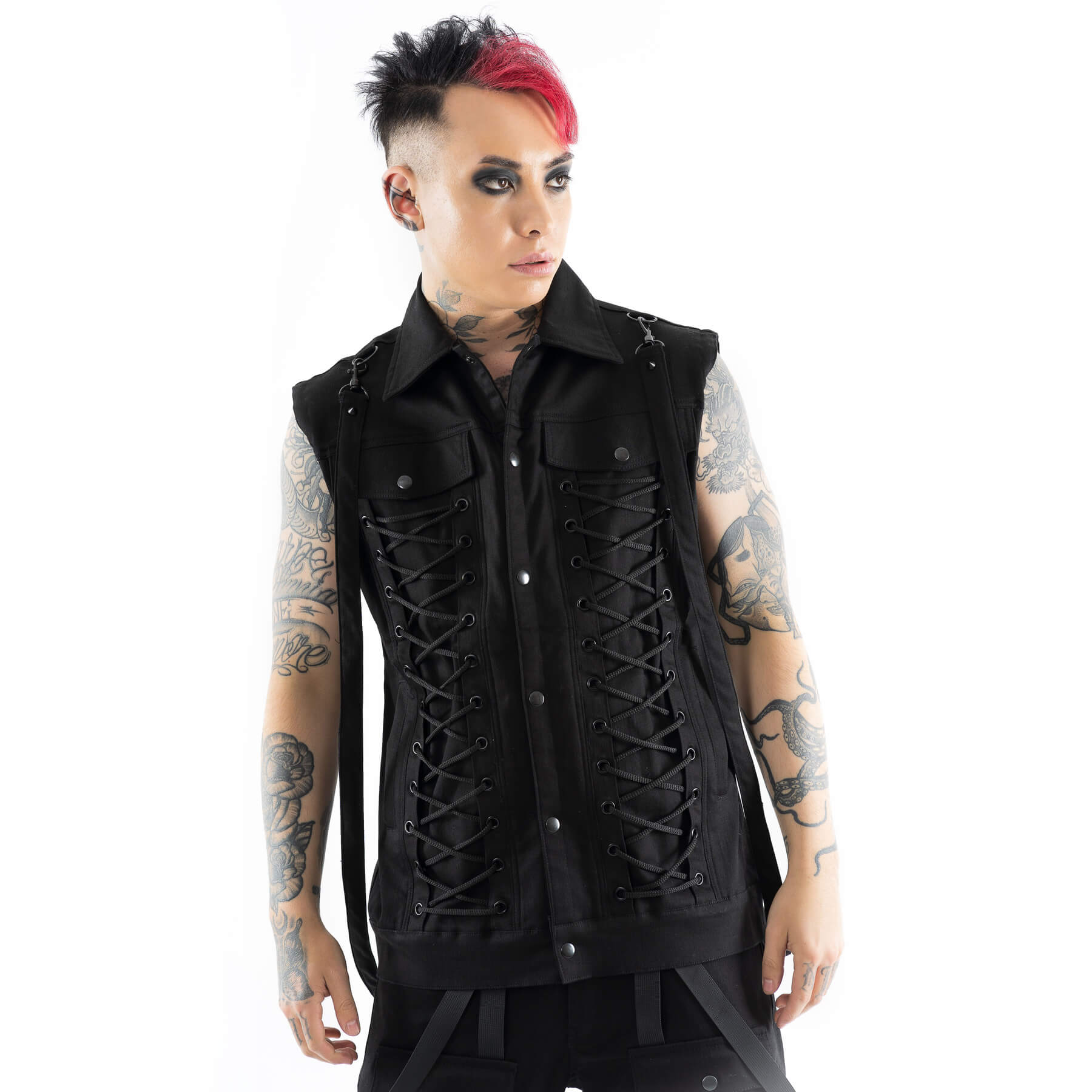 NOLEN VEST – BLACK