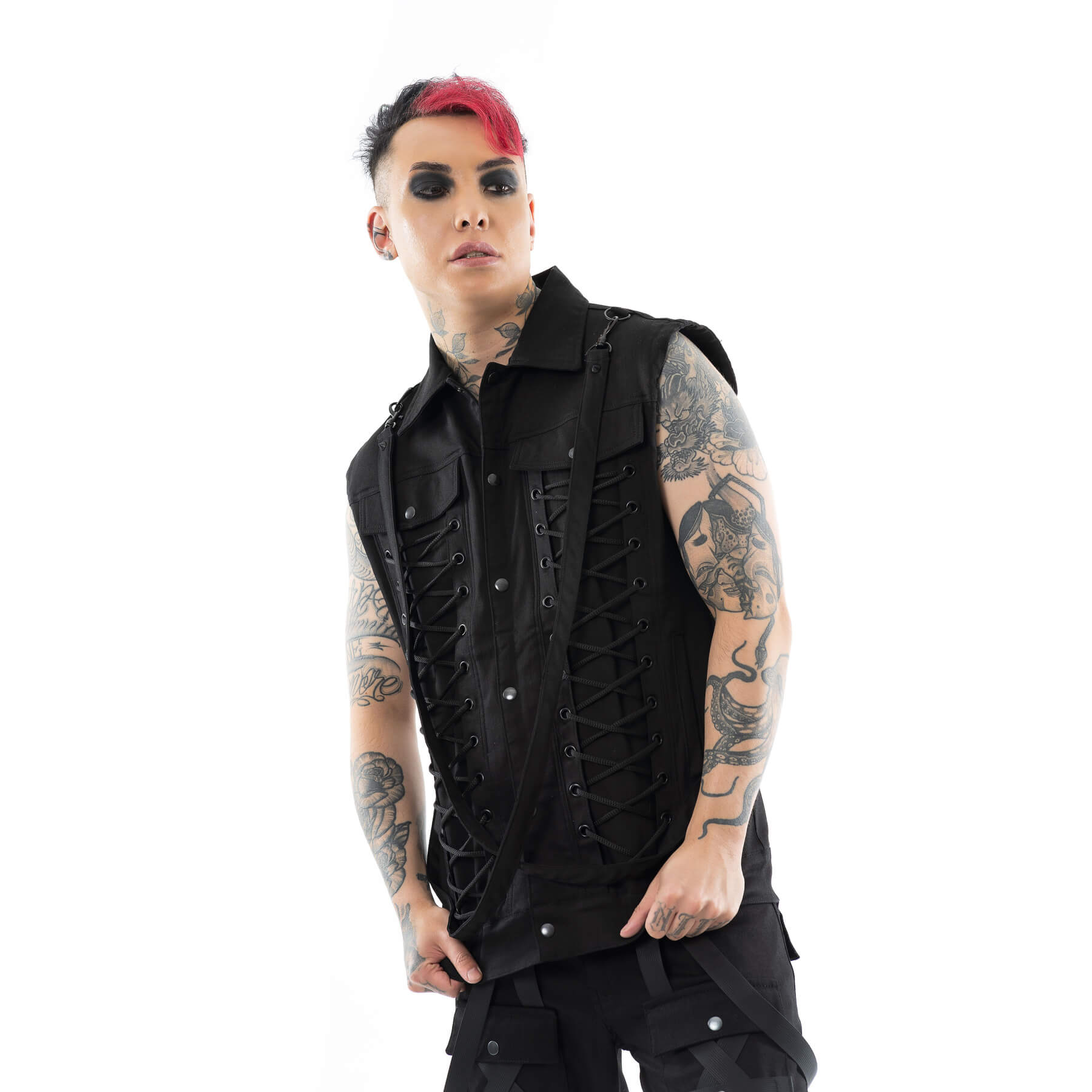 NOLEN VEST – BLACK
