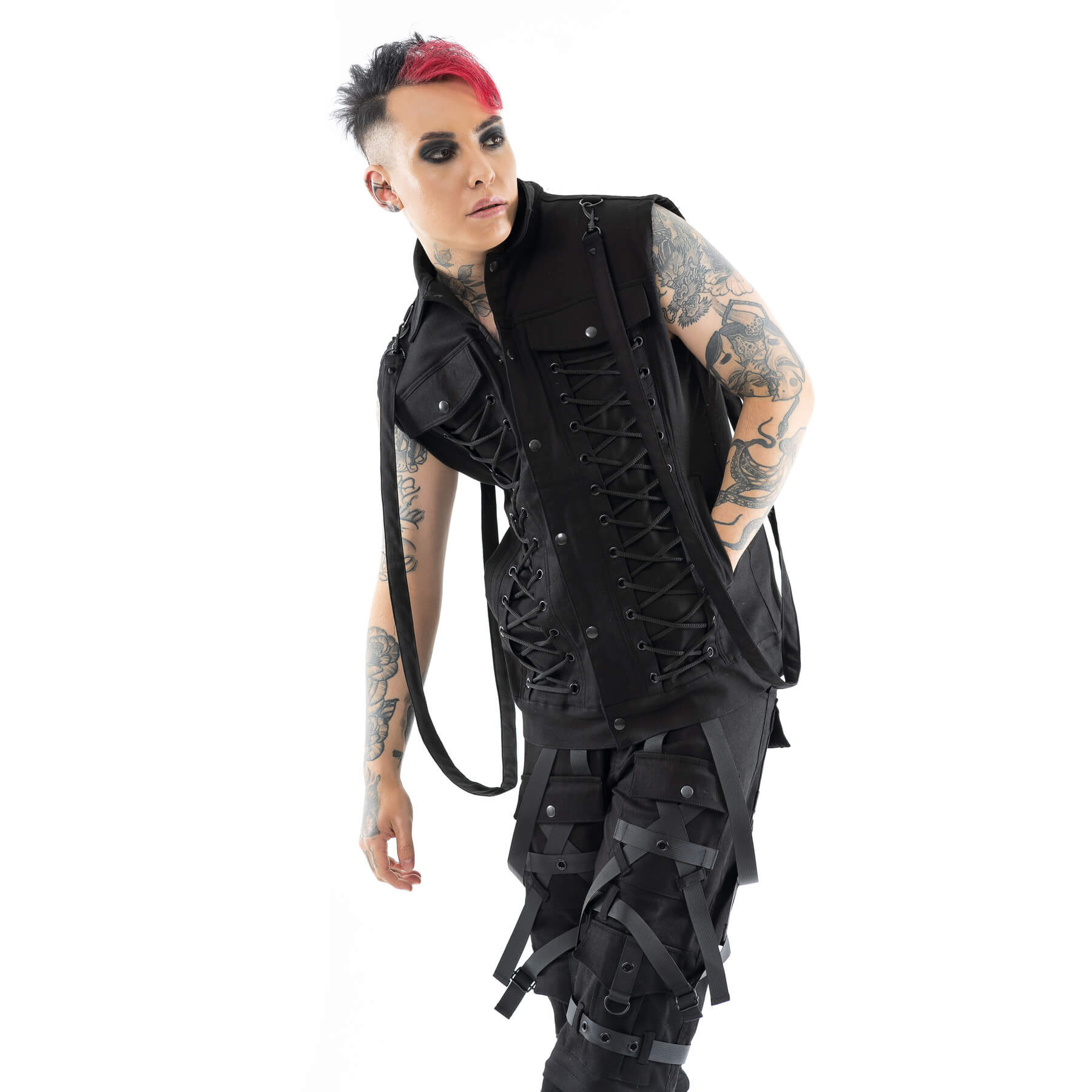 NOLEN VEST – BLACK