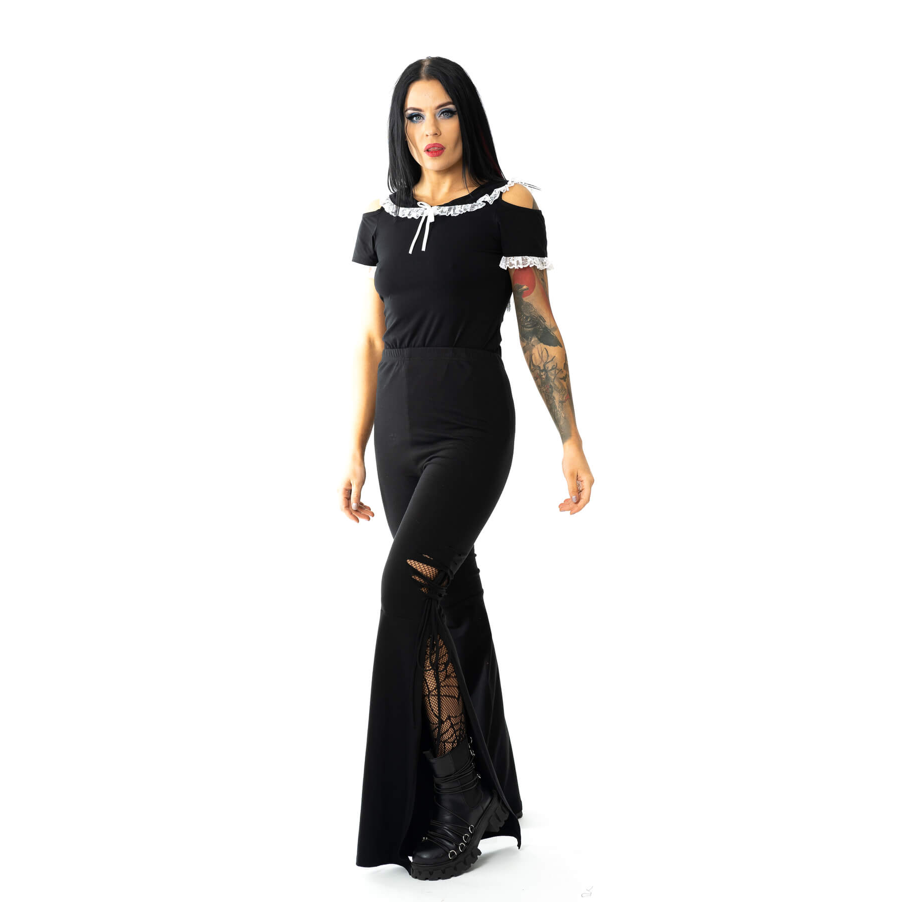 BIRDIE LONG LEG PANT – BLACK