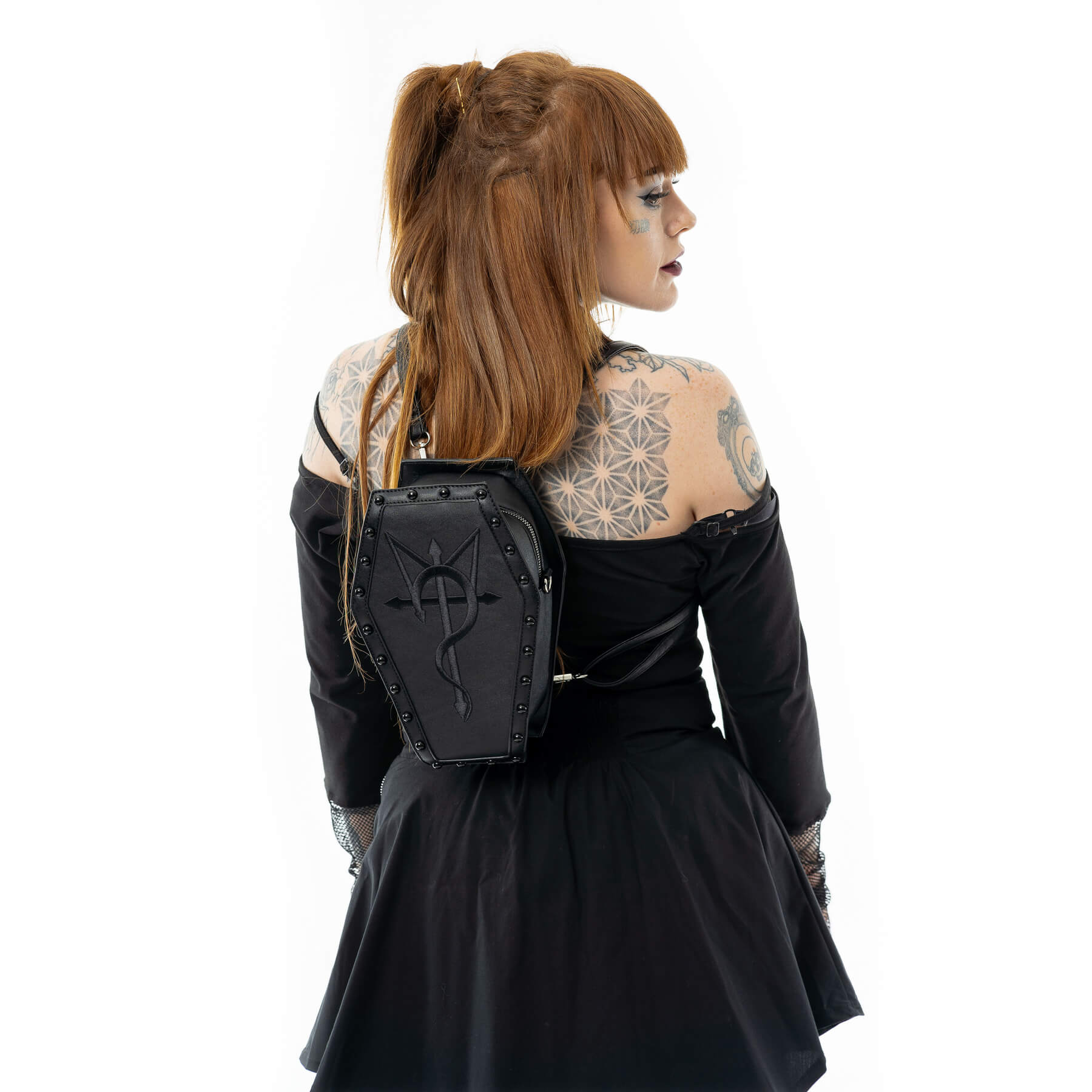 CURSED COFFIN BAG – BLACK