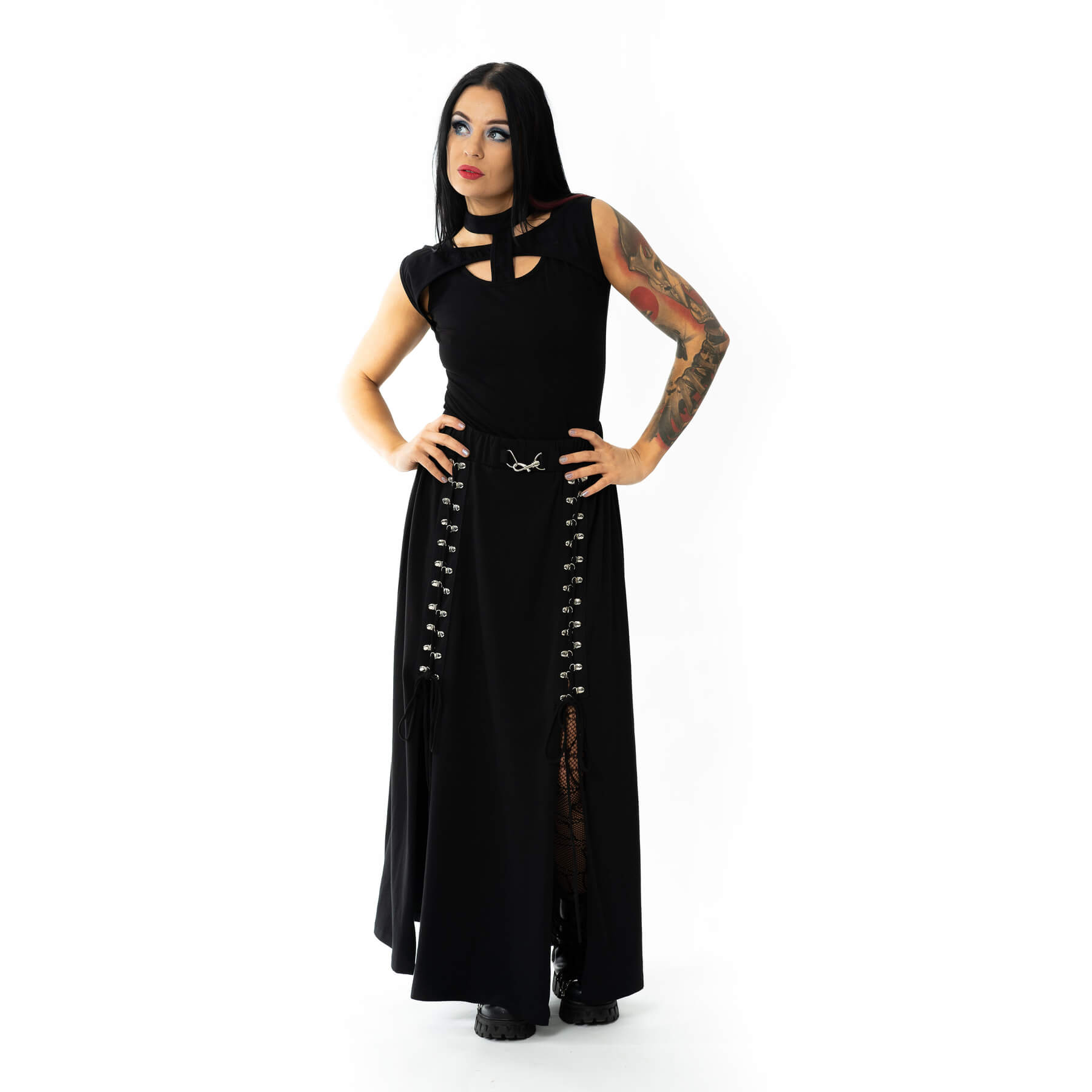 EMBER MAXI SKIRT – BLACK
