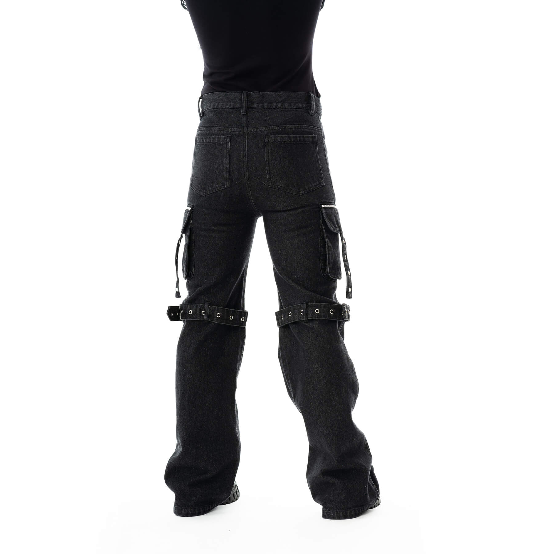 HONOR JEANS – BLACK STONEWASH