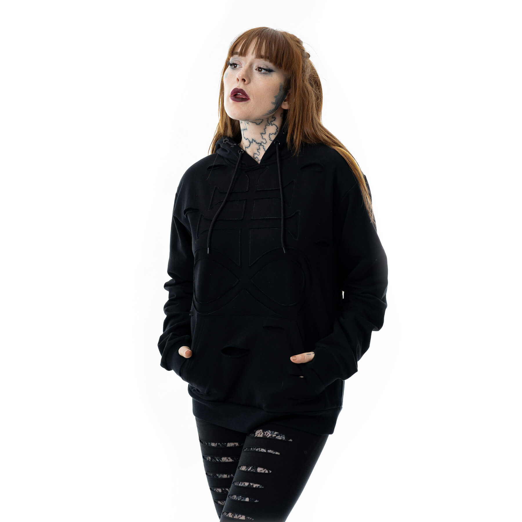 INFINITY HOOD – BLACK