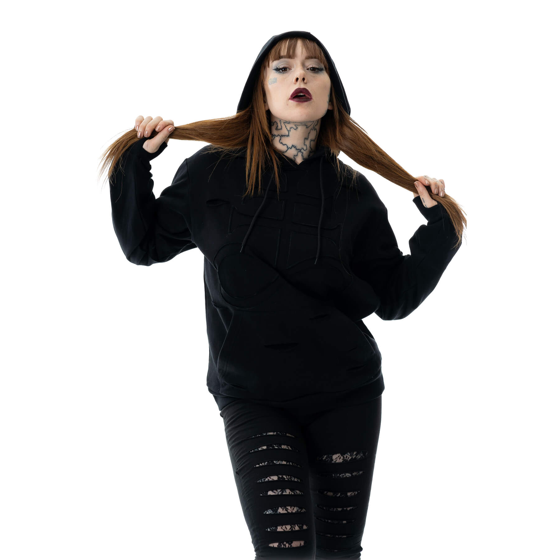 INFINITY HOOD – BLACK